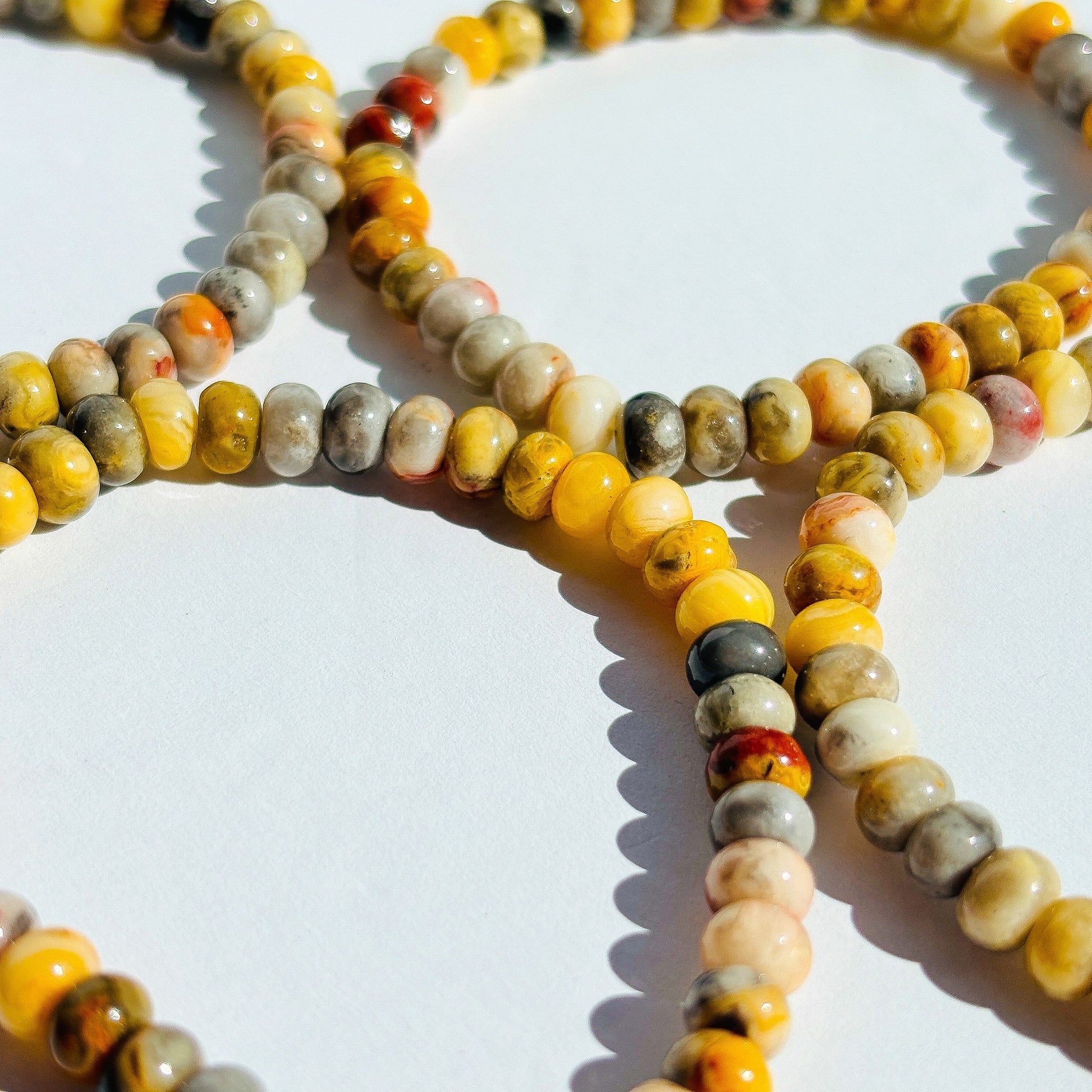 Crazy Lace Agate Crystal Bracelet