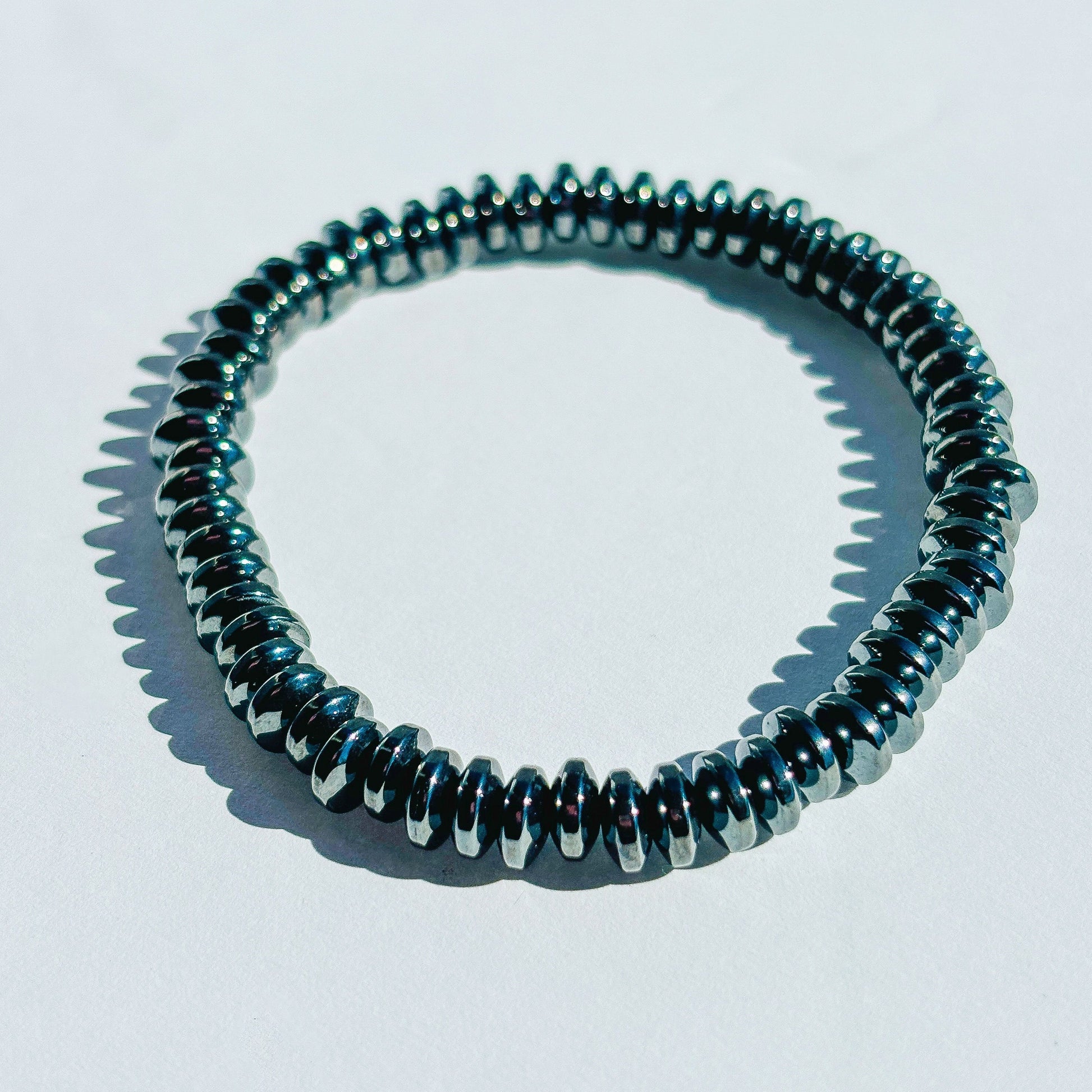 Hematite Crystal Mineral Bracelet