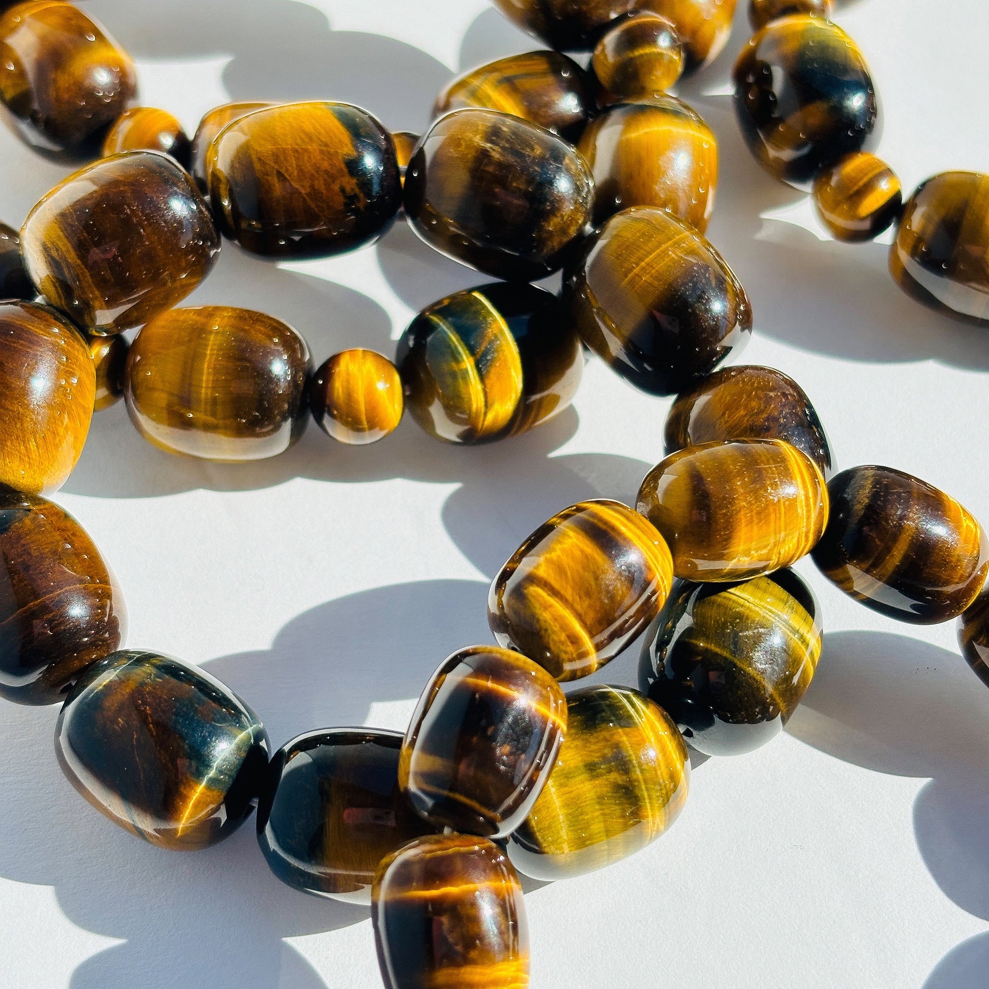 Golden Tigers Eye Crystal Bracelet