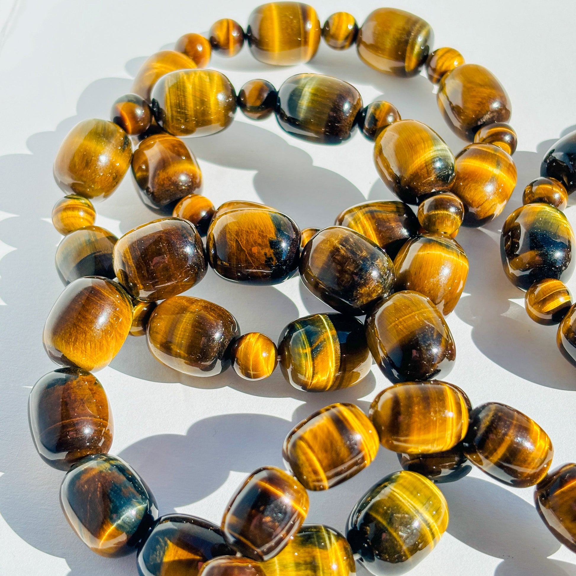Golden Tigers Eye Crystal Bracelet