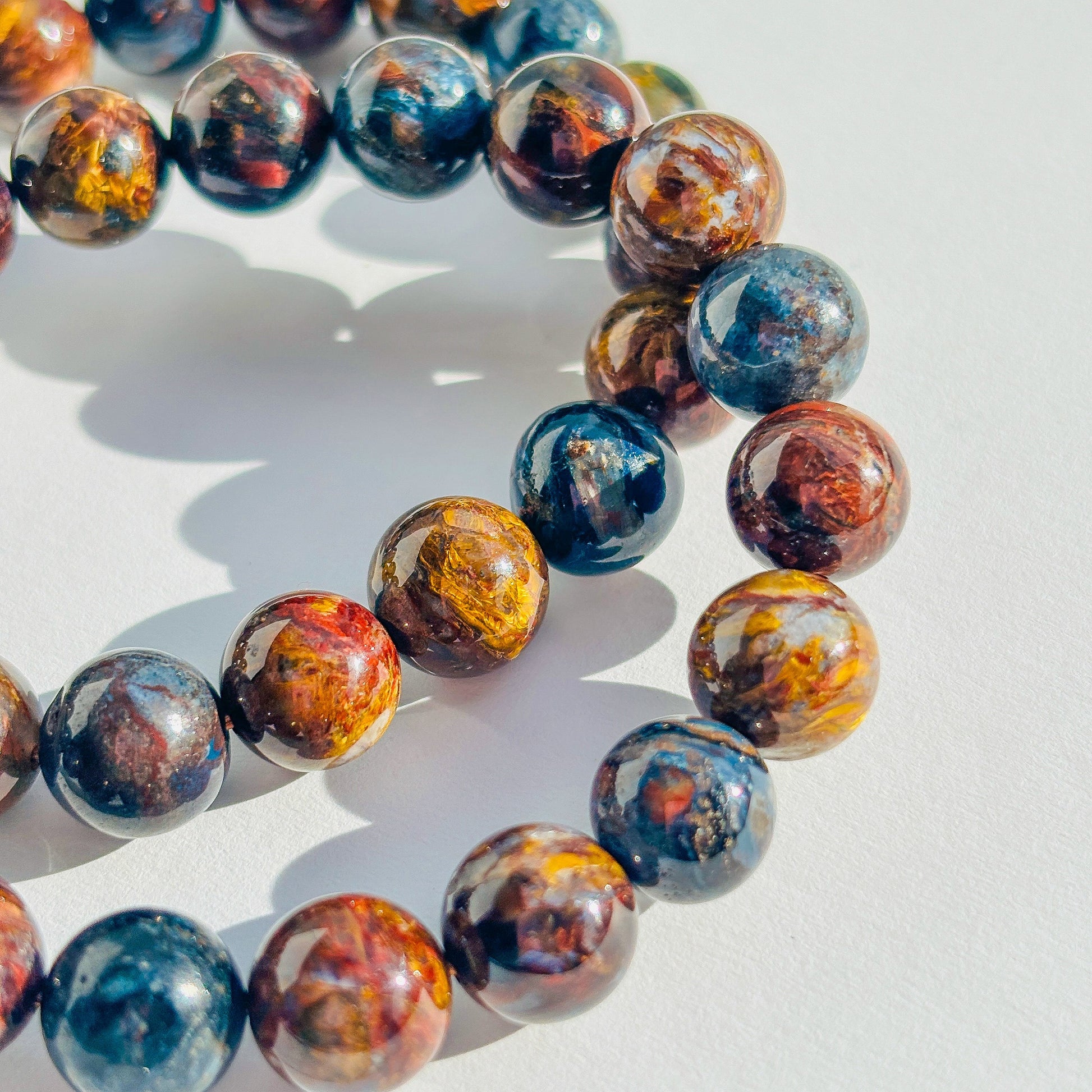 High Grade Pietersite Crystal Stretch Bracelet