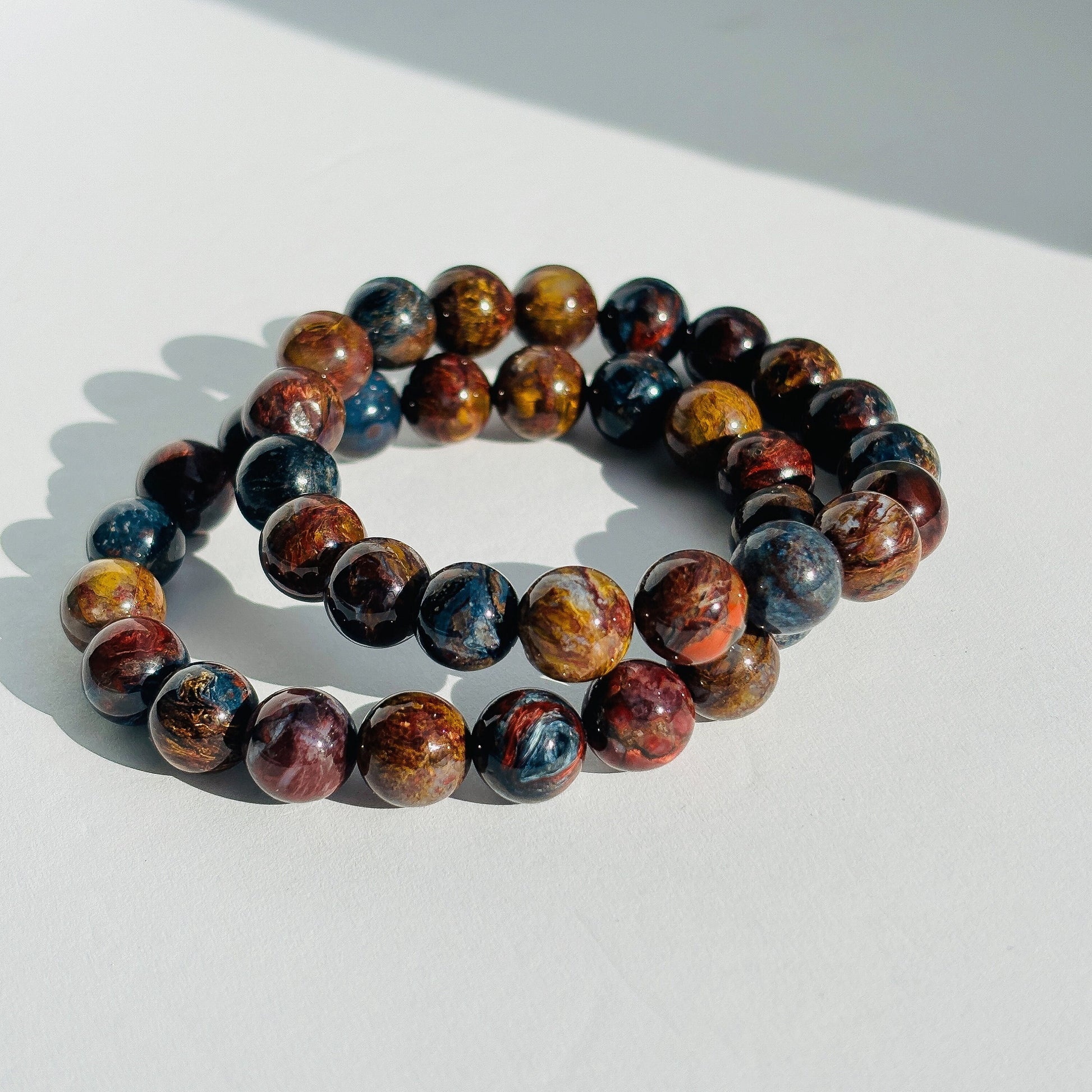 High Grade Pietersite Crystal Stretch Bracelet
