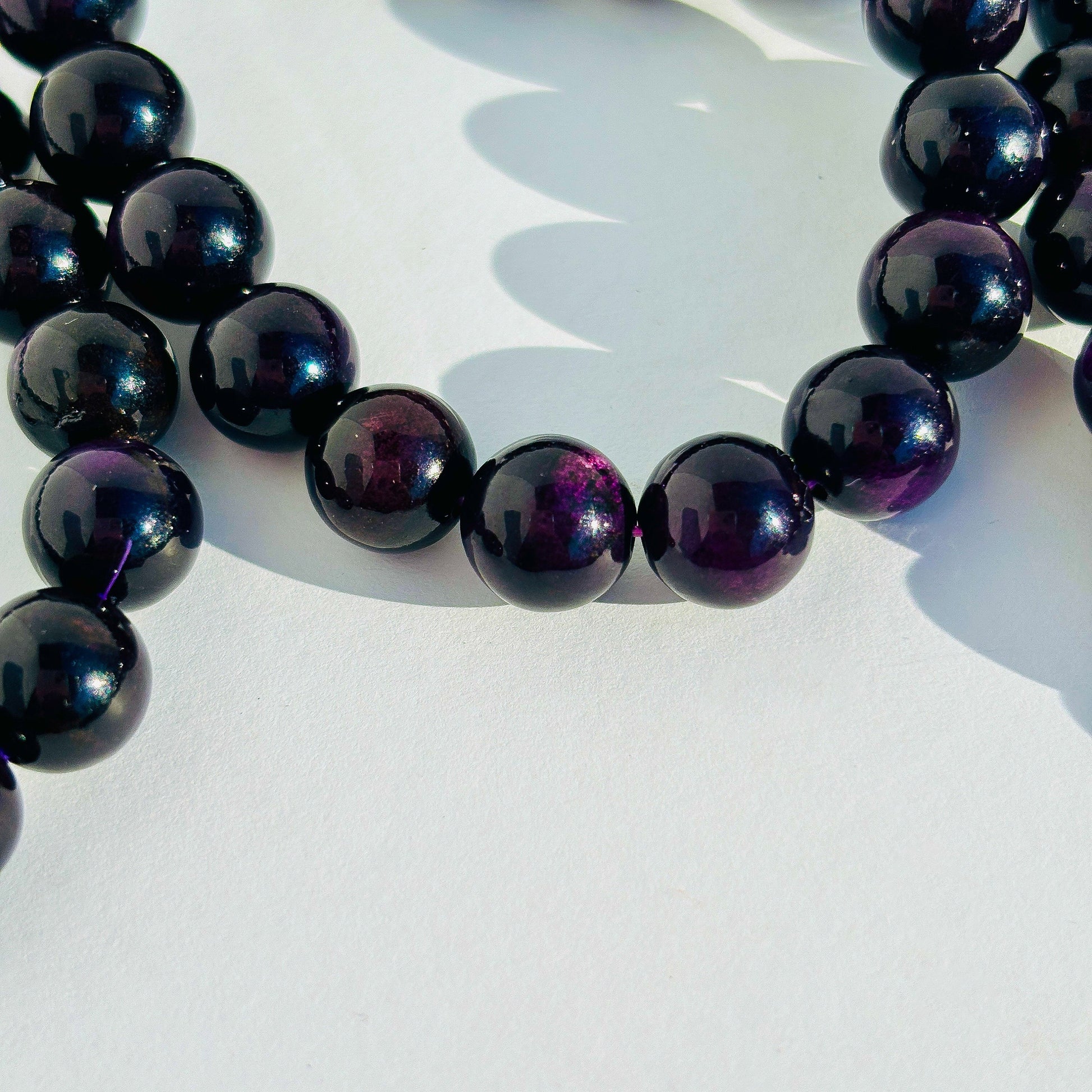 Purpurite Crystal Stretch Bracelet