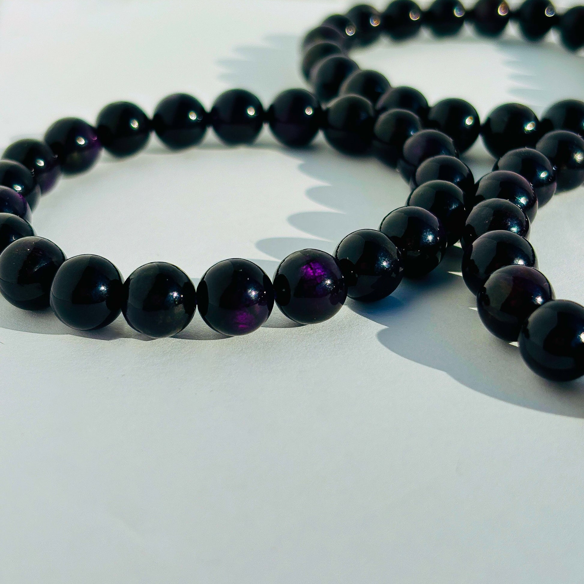 Purpurite Crystal Stretch Bracelet