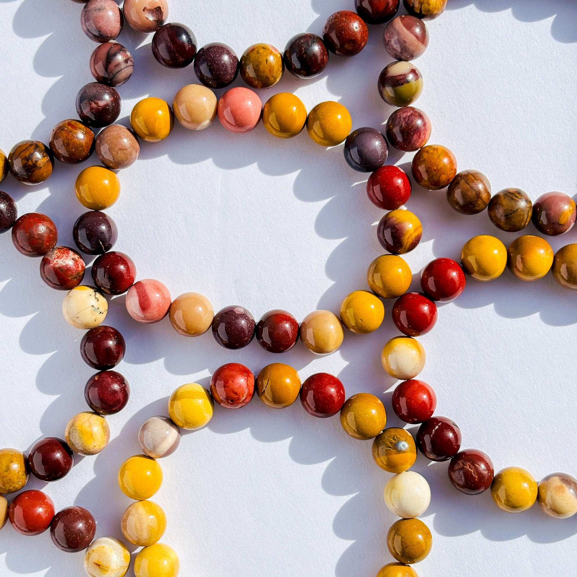 Mookaite JaspMookaite Jasper Crystal Braceleter Bracelet