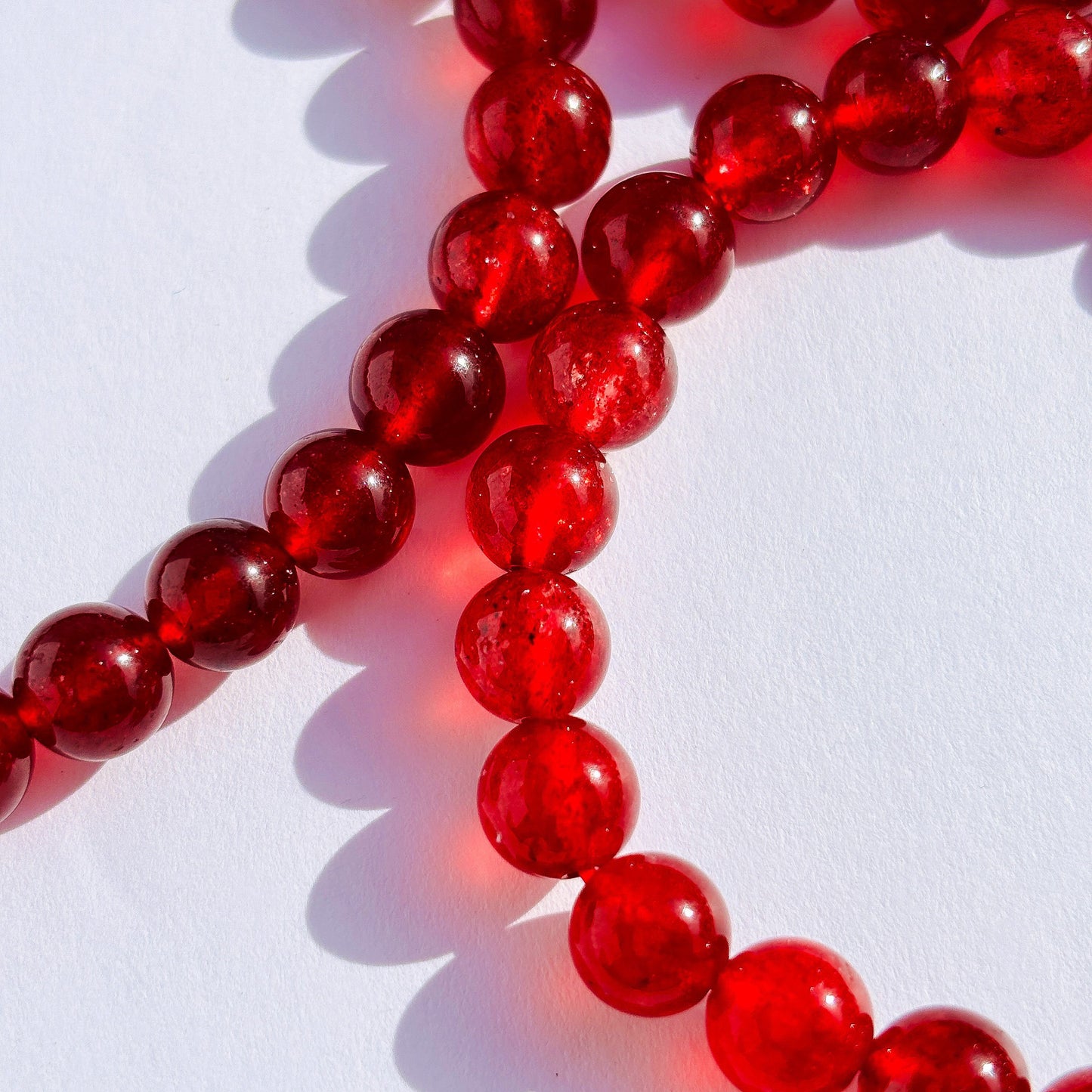 Strawberry Quartz Bracelet