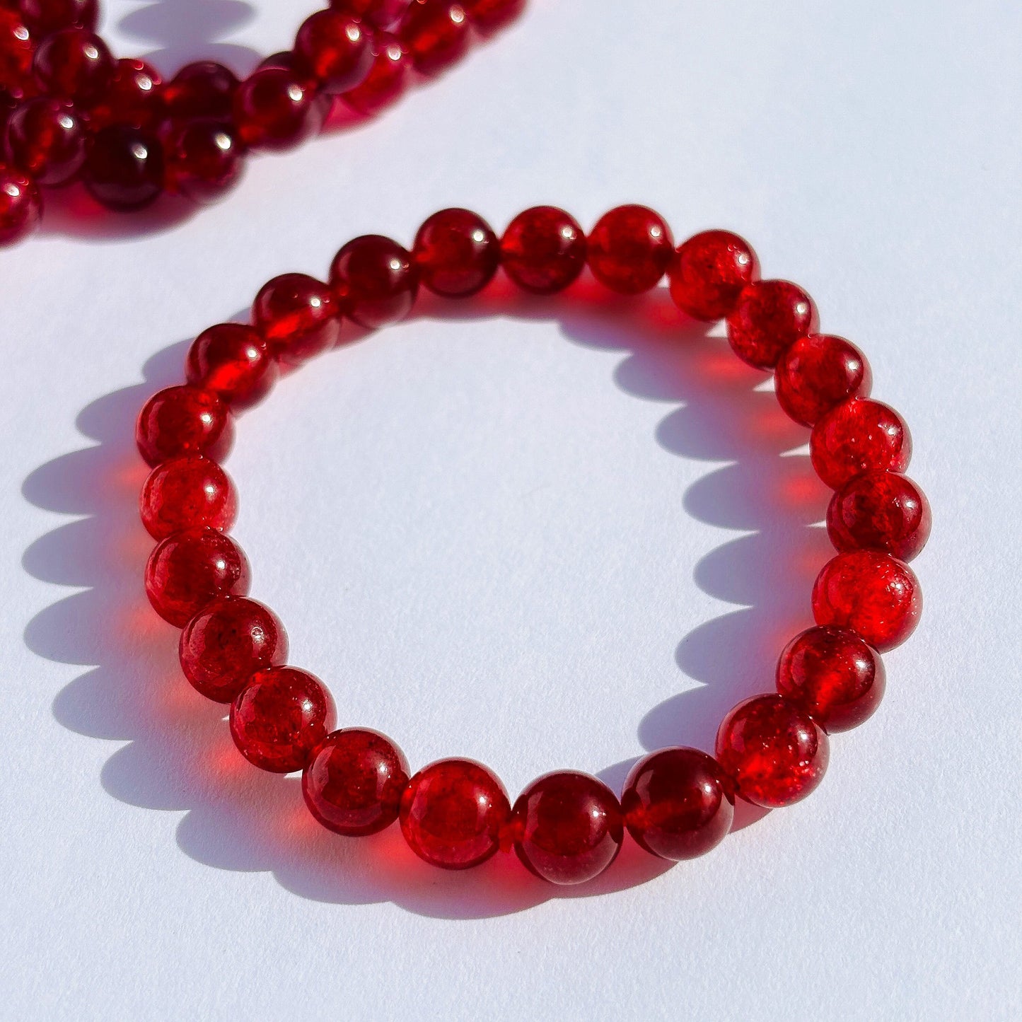 Strawberry Quartz Bracelet