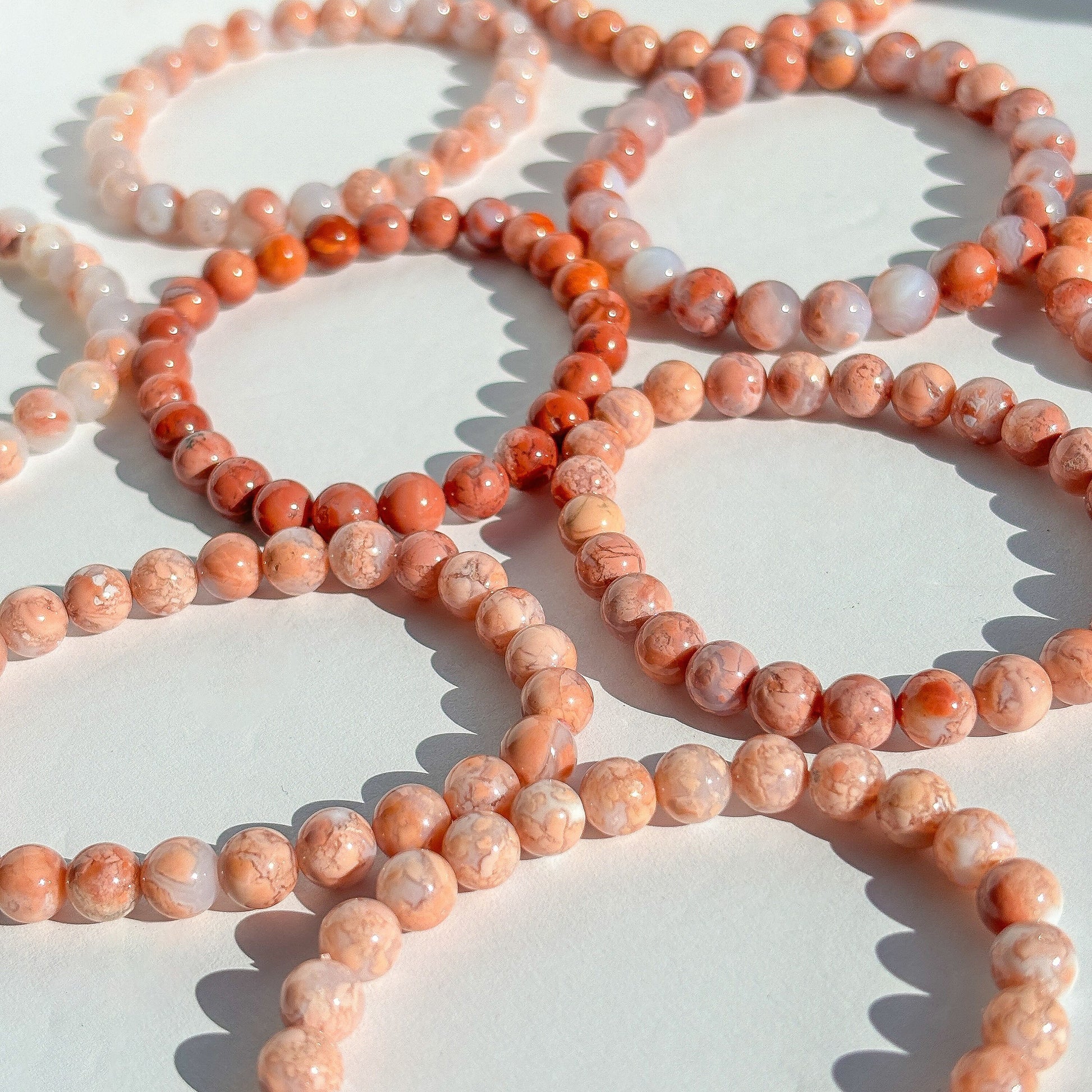 Pink Agate Bracelet