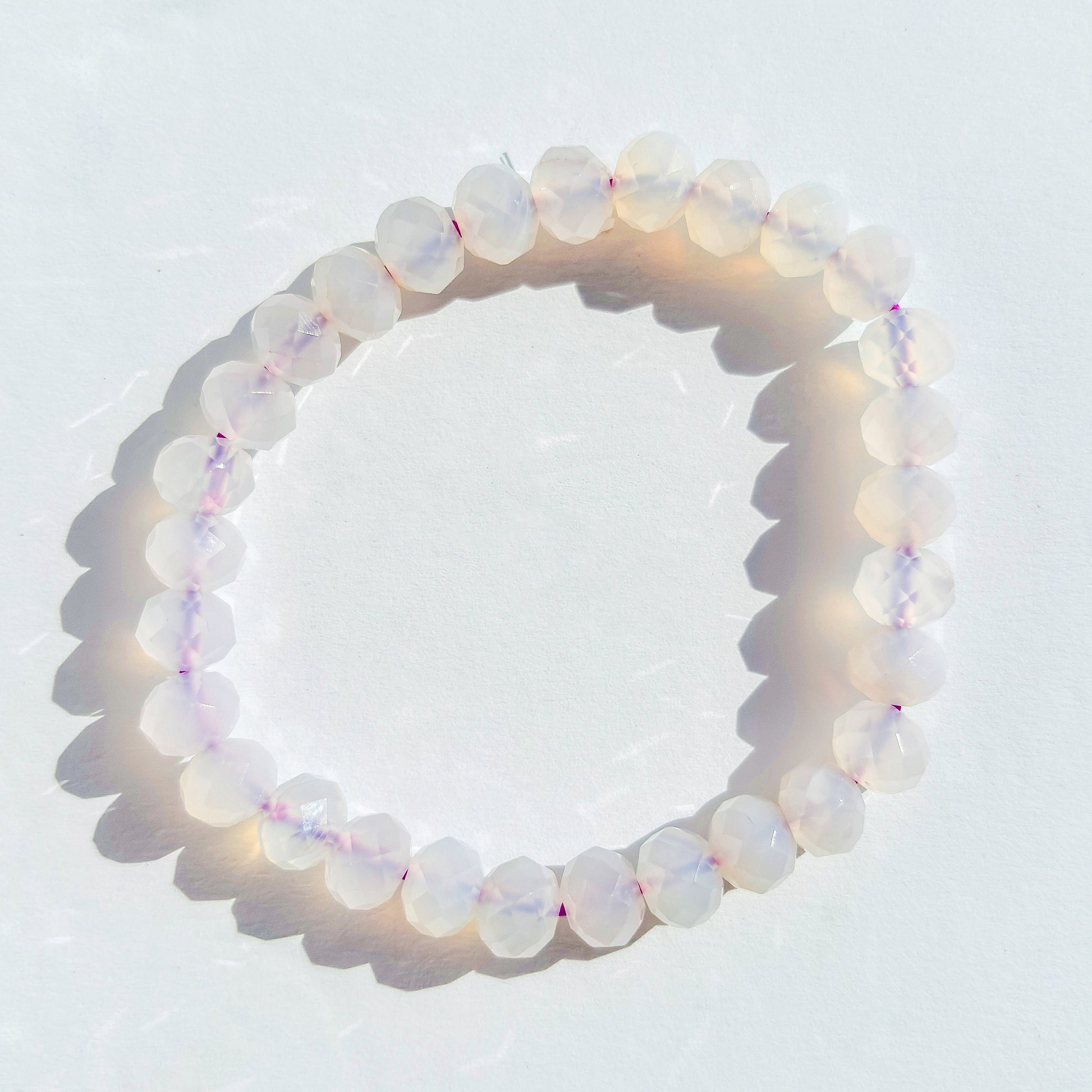 Lavender Moon Quartz Bracelet