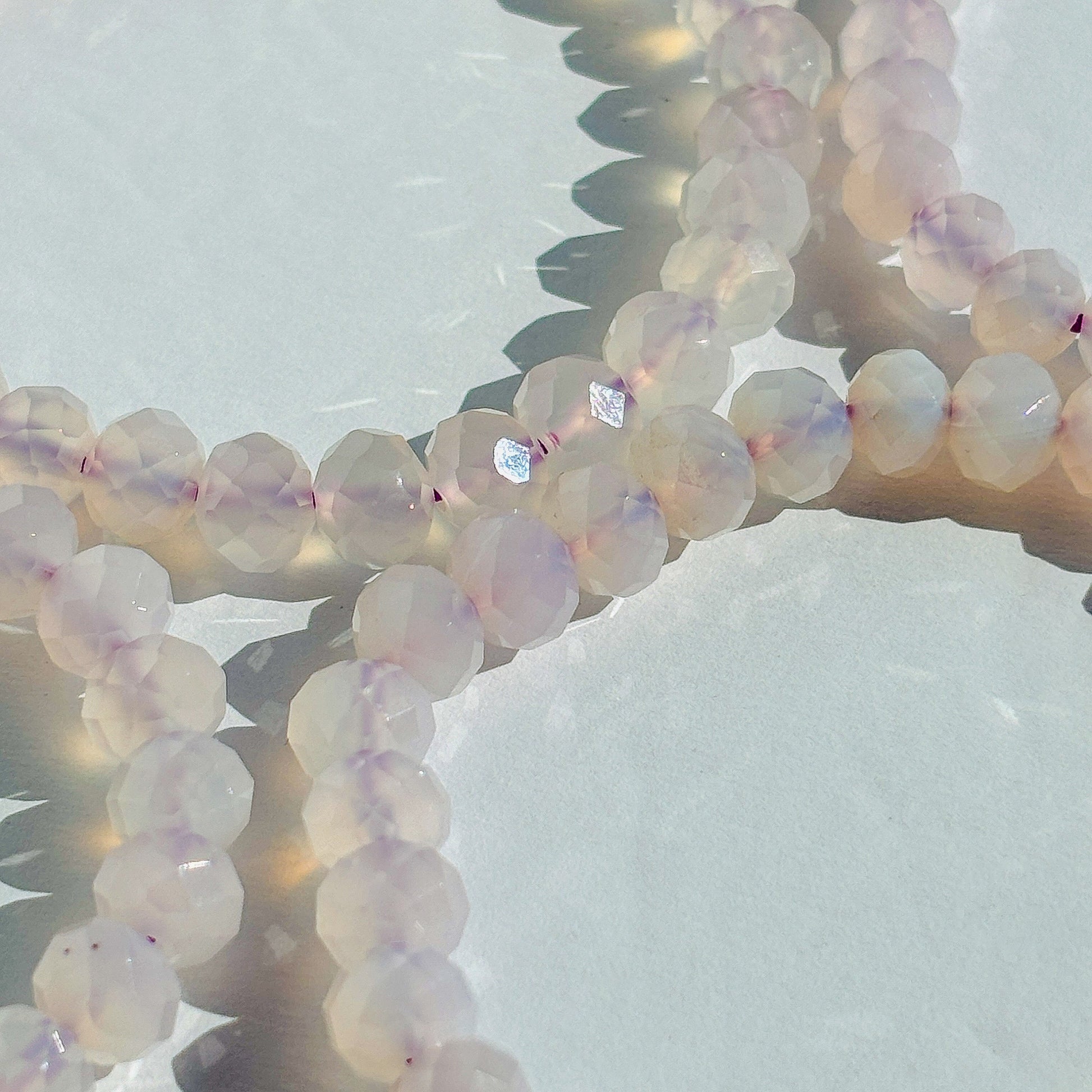 Lavender Moon Quartz Bracelet