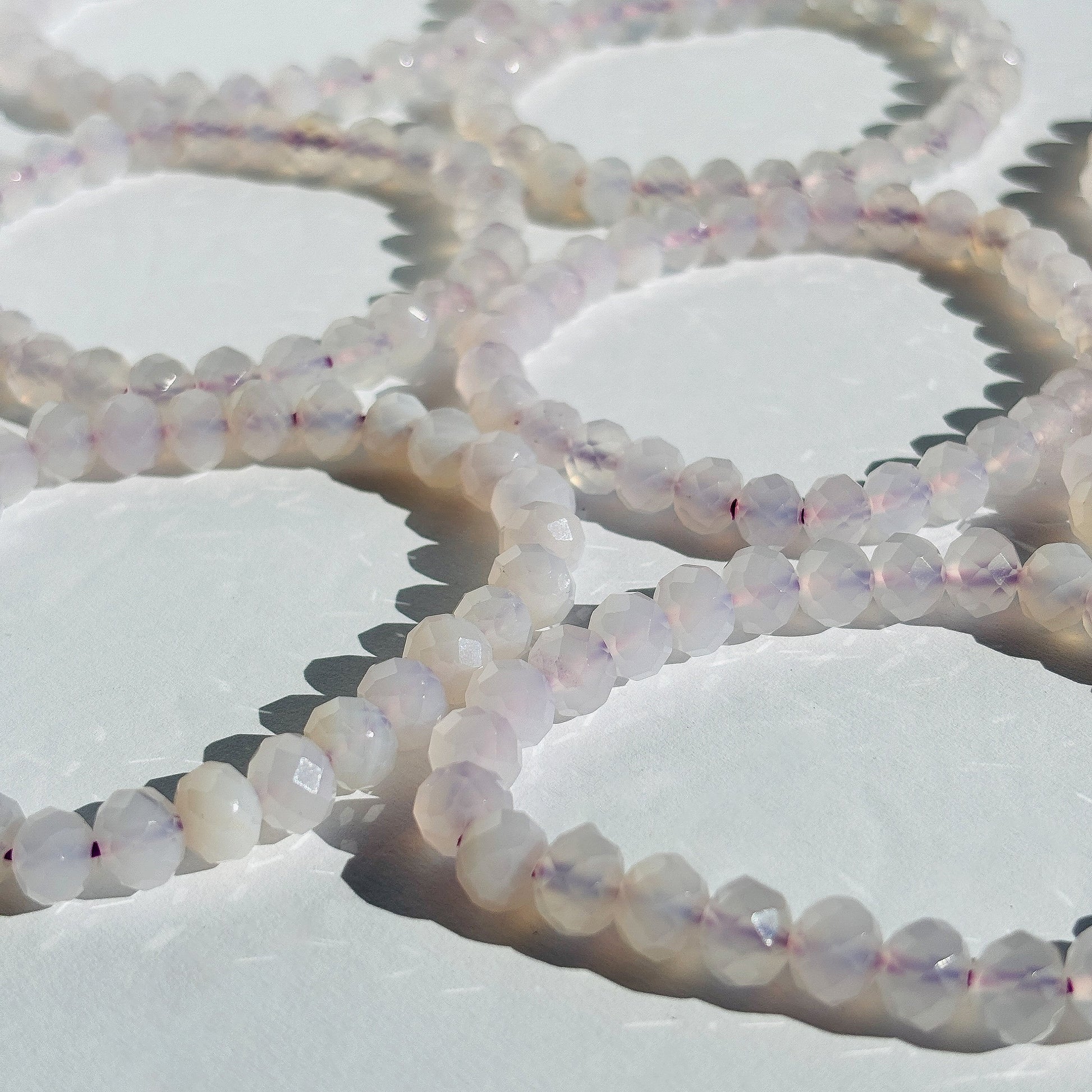 Lavender Moon Quartz Bracelet