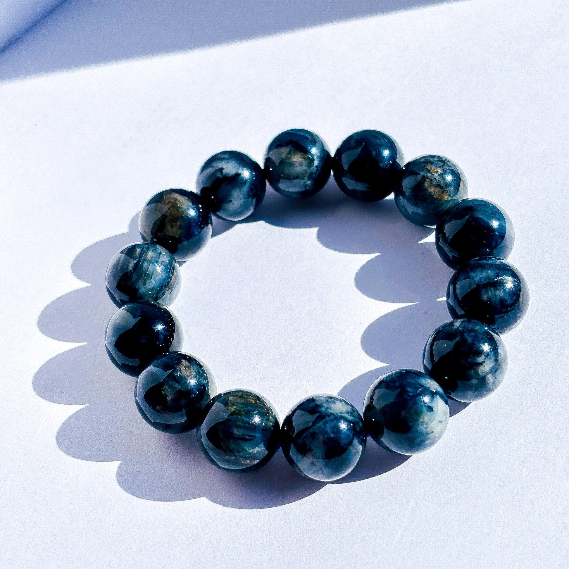 Blue Pietersite Crystal Bracelet