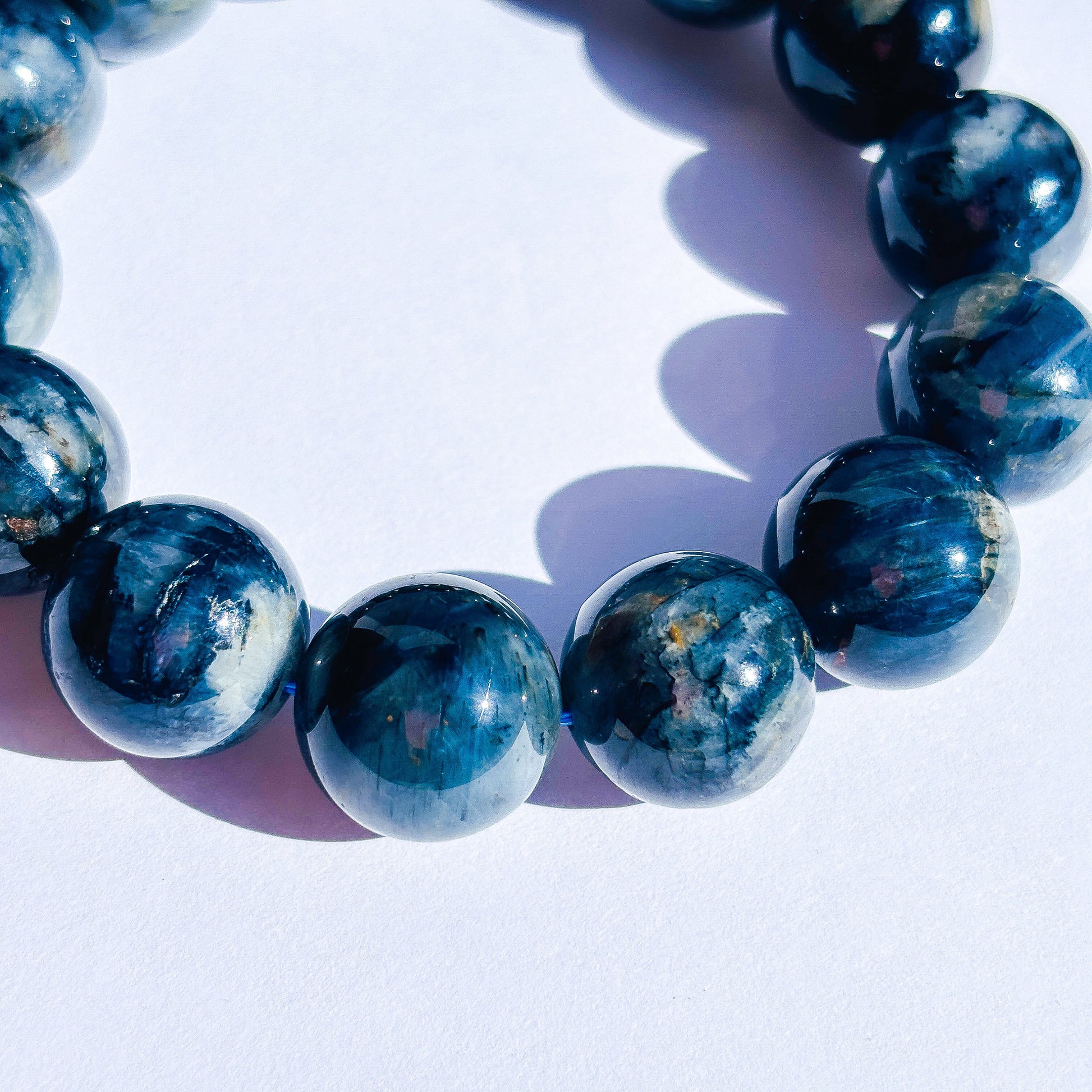 Blue Pietersite Crystal Bracelet