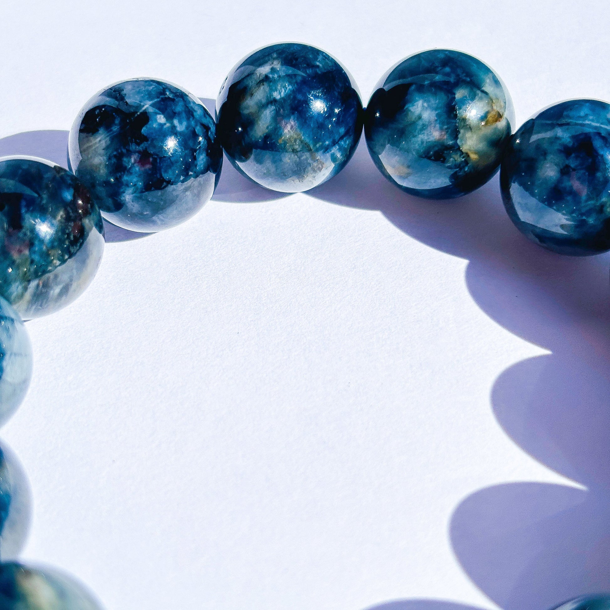 Blue Pietersite Crystal Bracelet