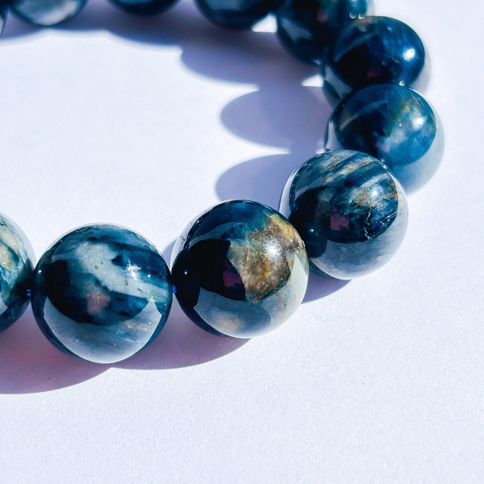Blue Pietersite Crystal Bracelet