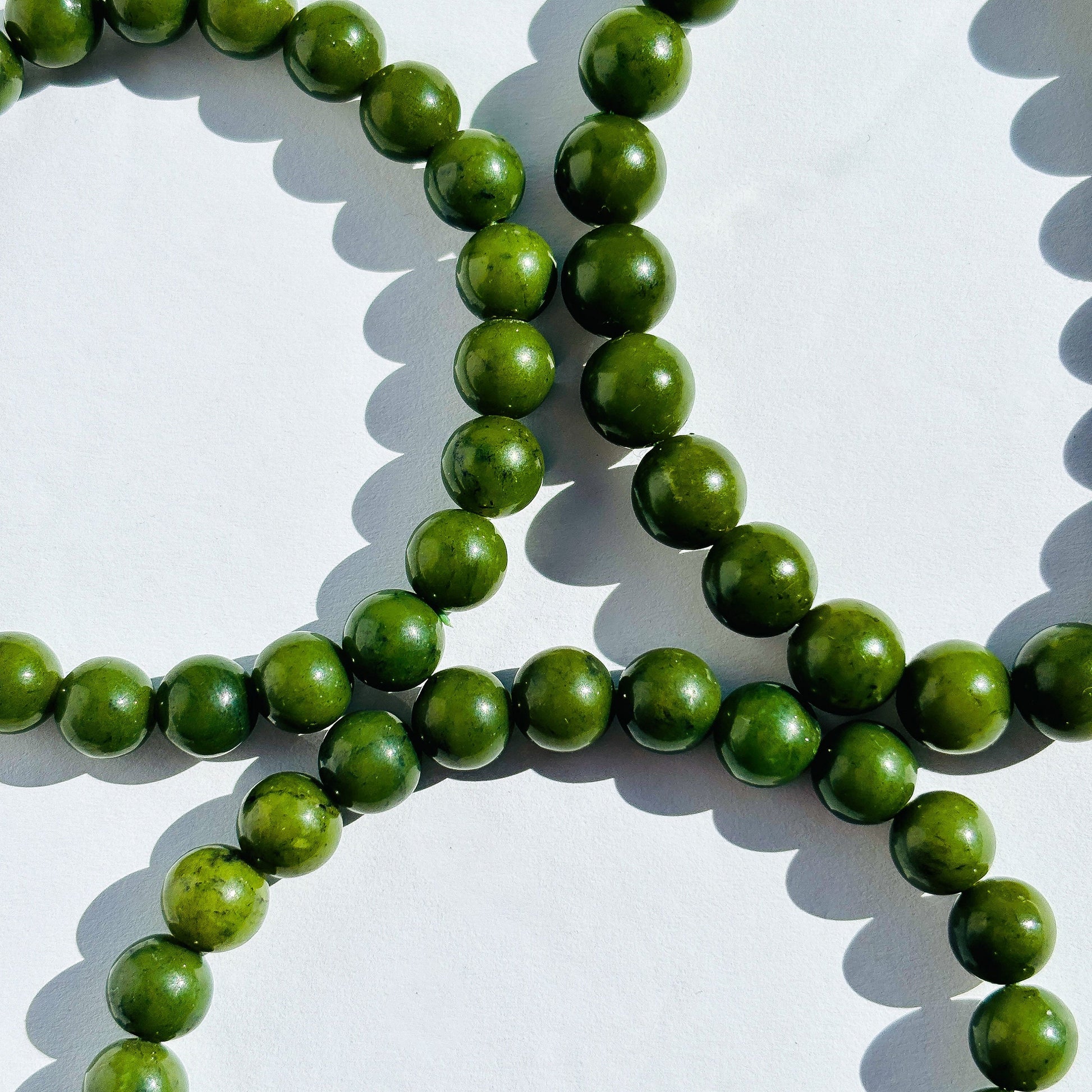 Nephrite Jade Crystal Bracelet