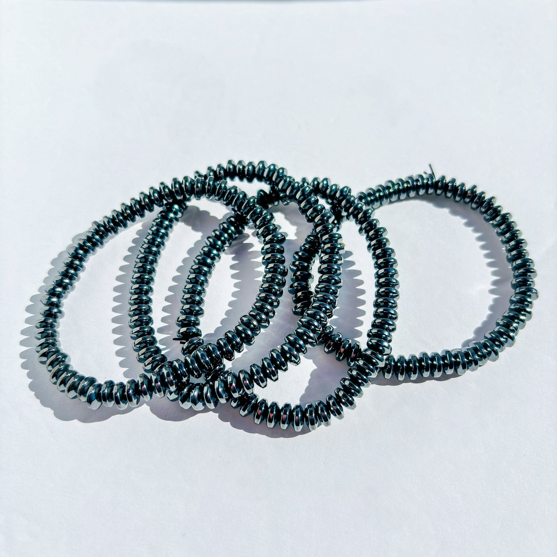 Hematite Crystal Mineral Bracelet
