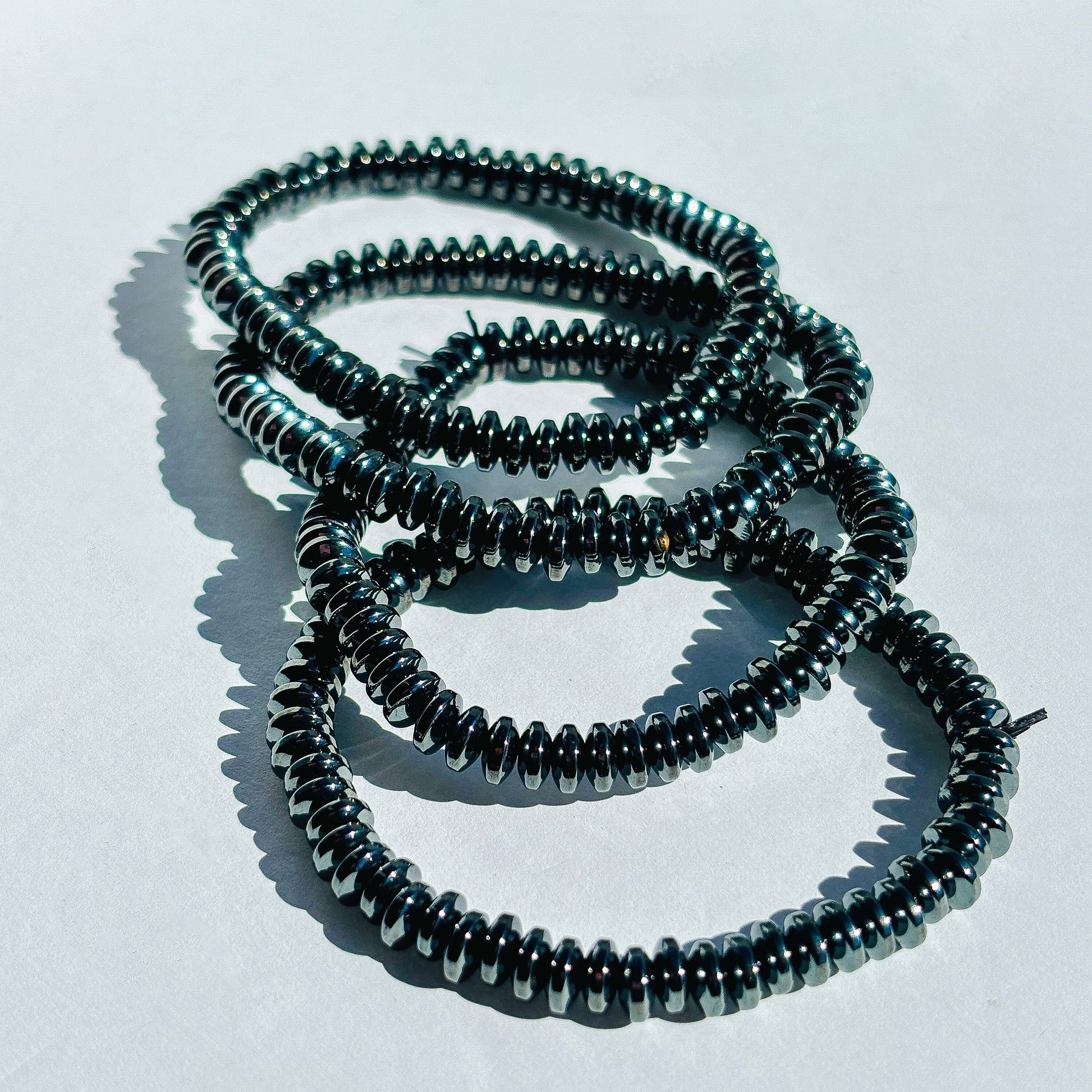 Hematite Crystal Mineral Bracelet