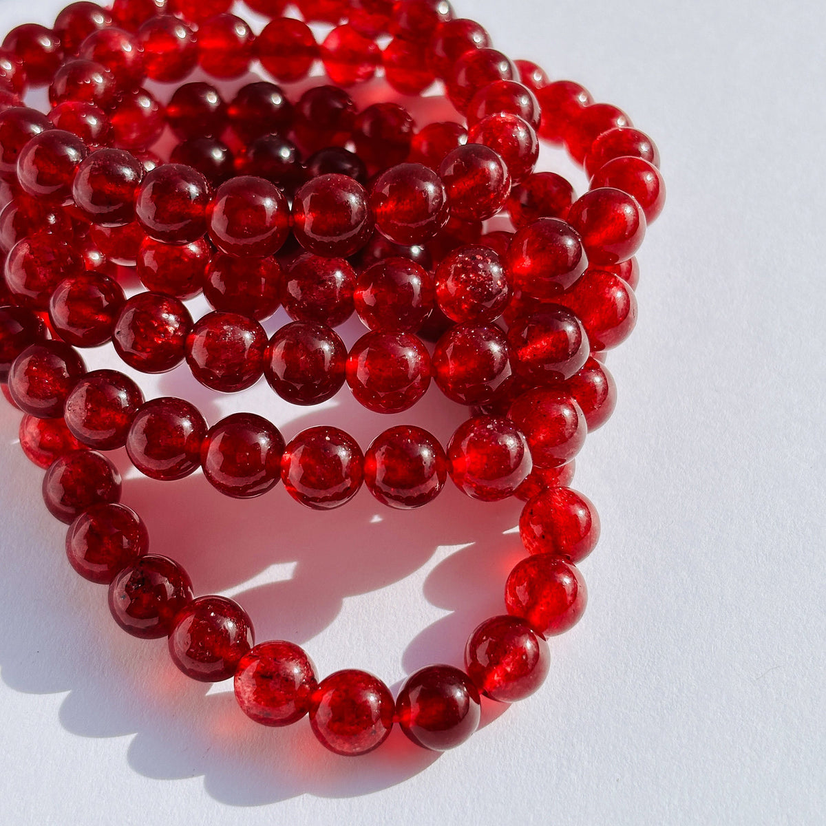 Strawberry Quartz Bracelet