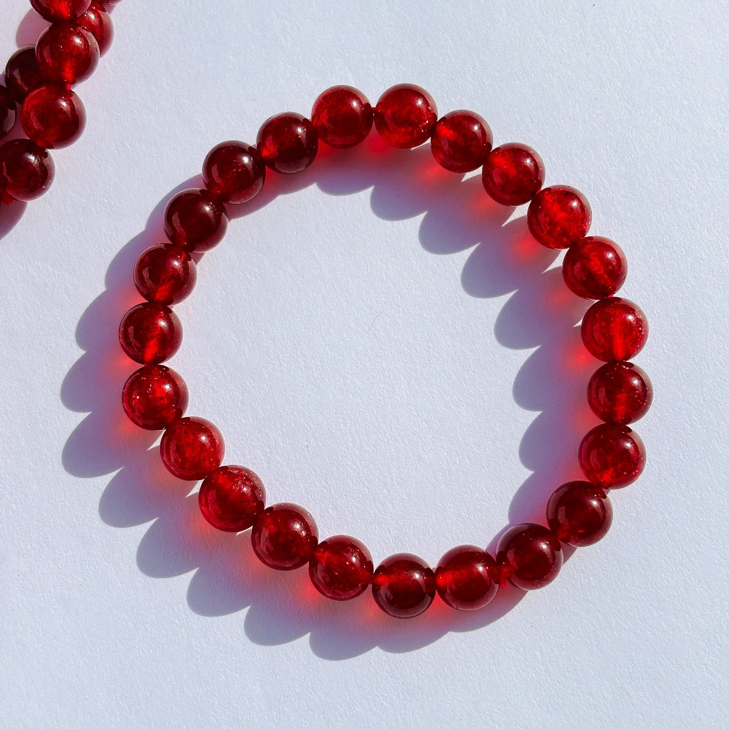 Strawberry Quartz Bracelet