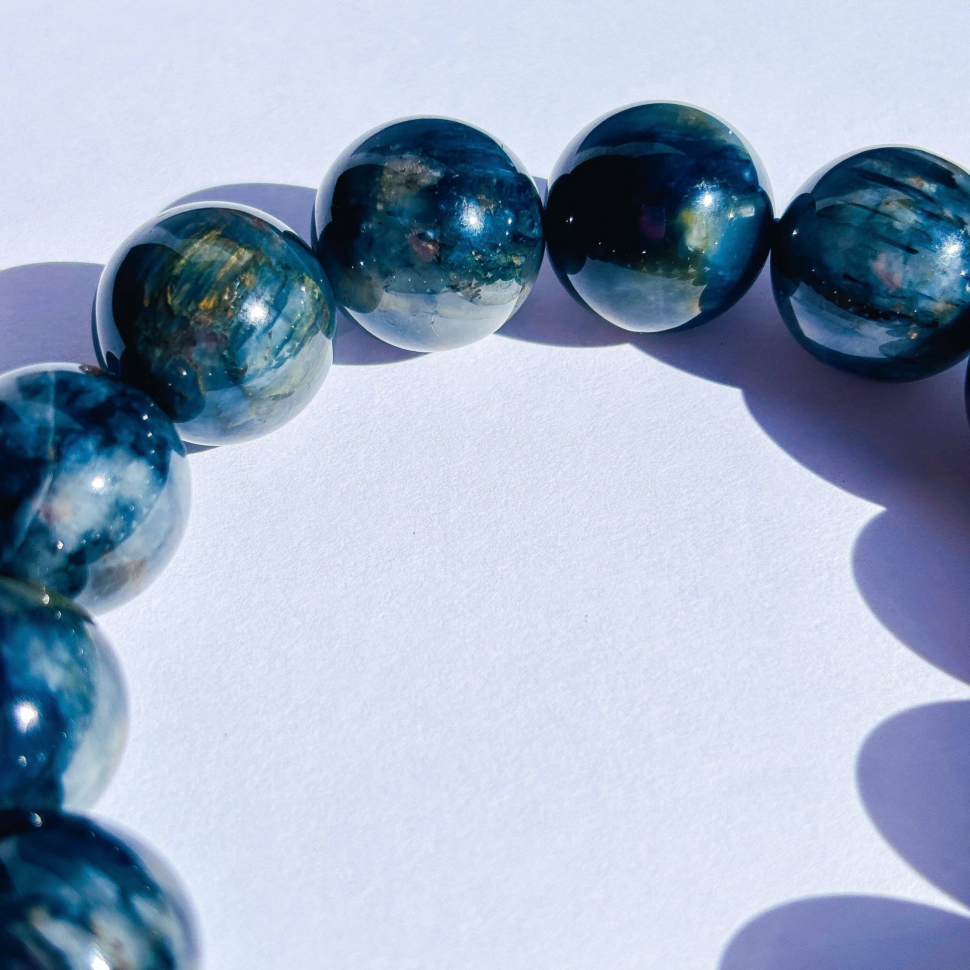 Blue Pietersite Crystal Bracelet