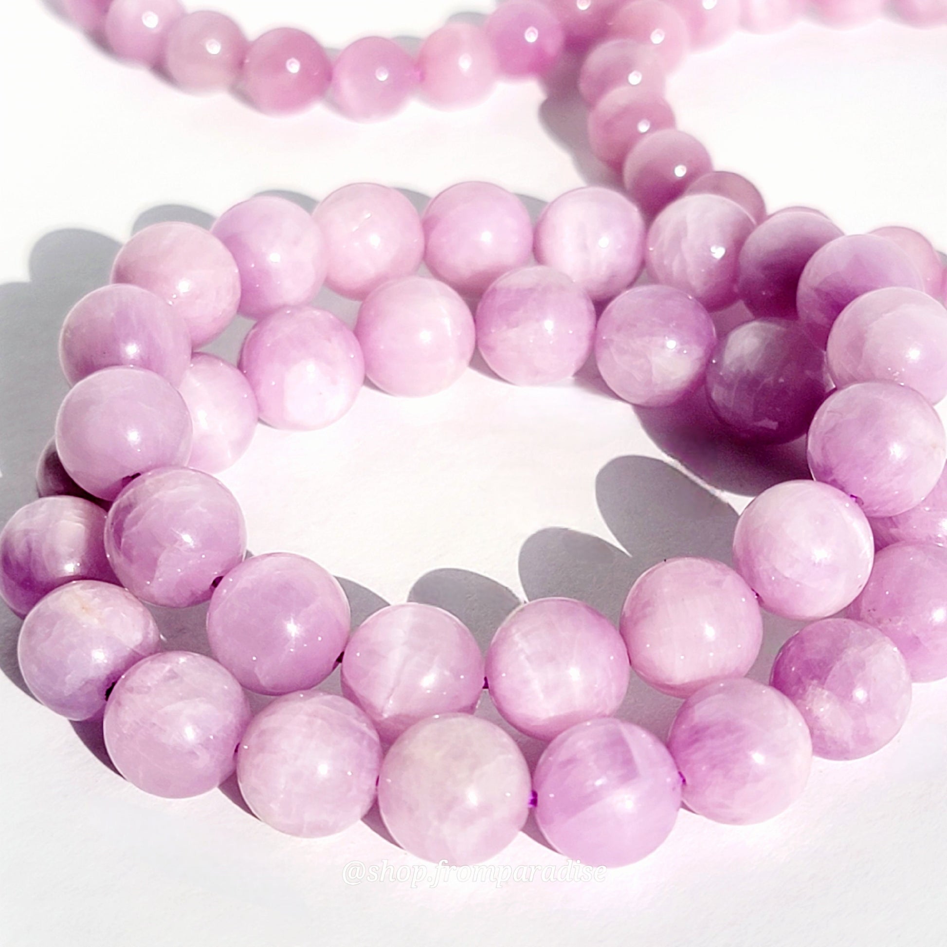 Kunzite Crystal Bracelet