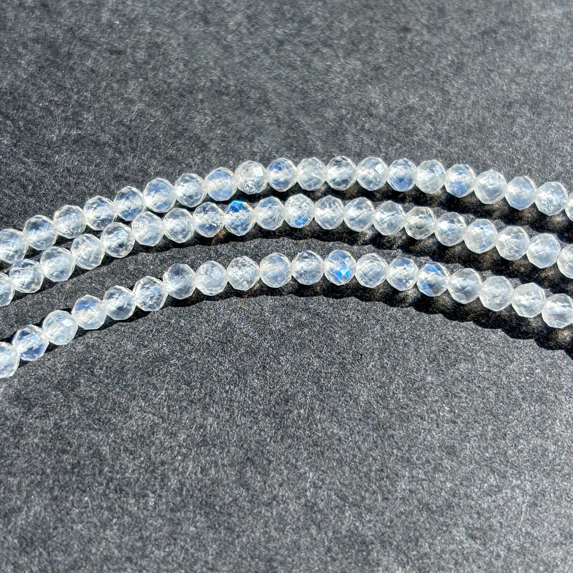 Dainty Moonstone Crystal Adjustable Bracelet