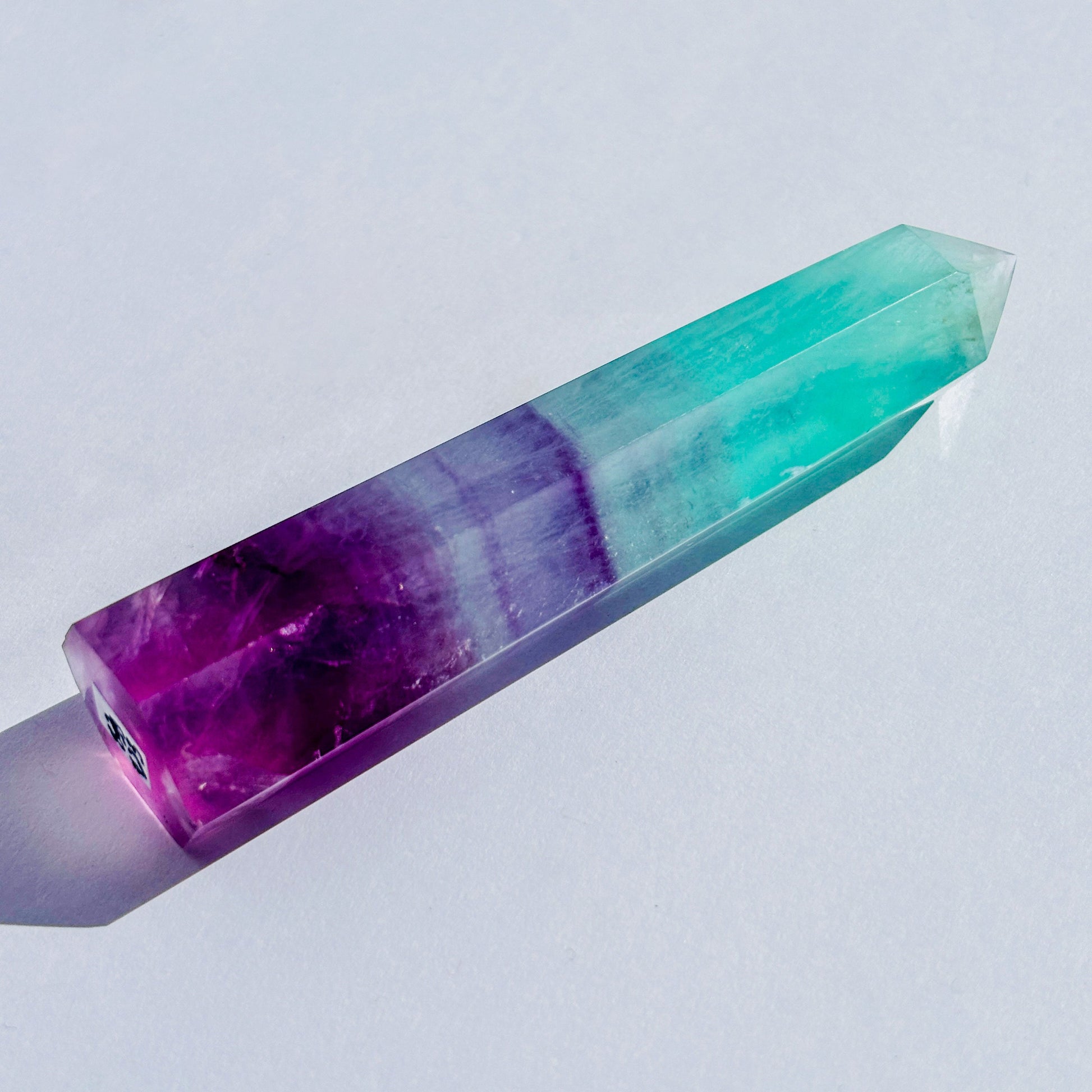 Rainbow Fluorite Tower Crystal Carving Sculpture