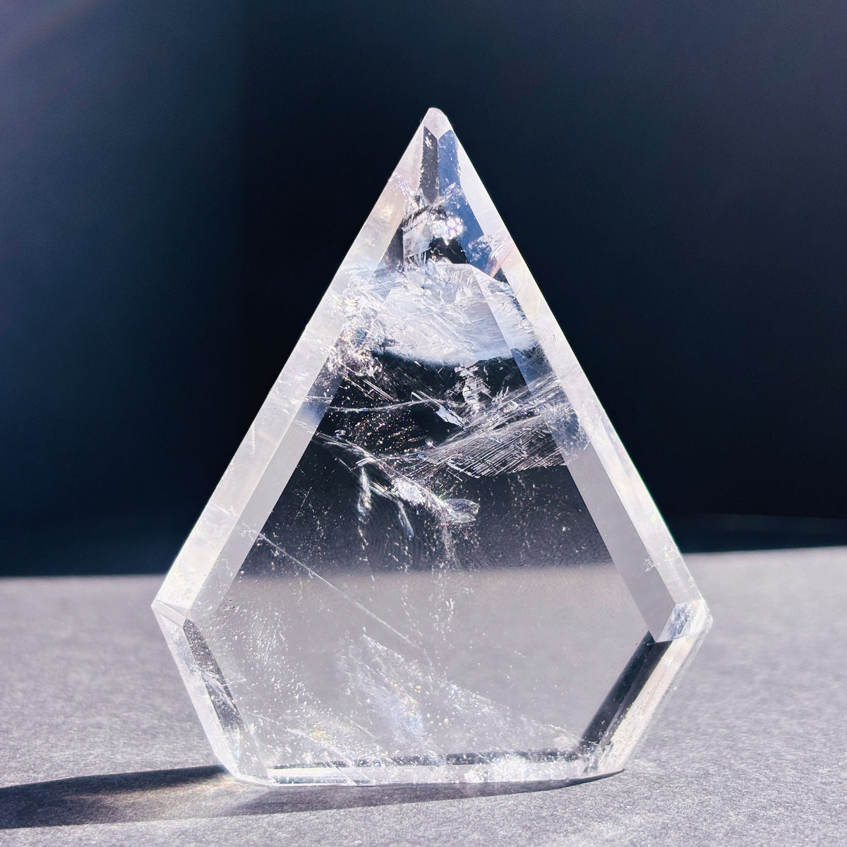 Clear Quartz Crystal Boho Chic Stone Sculpture