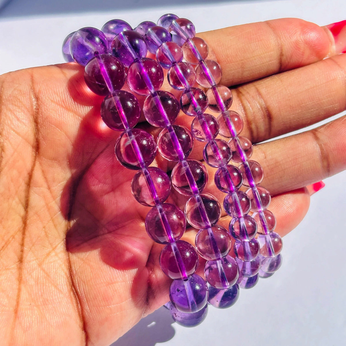 Amethyst Gemstone Bracelet