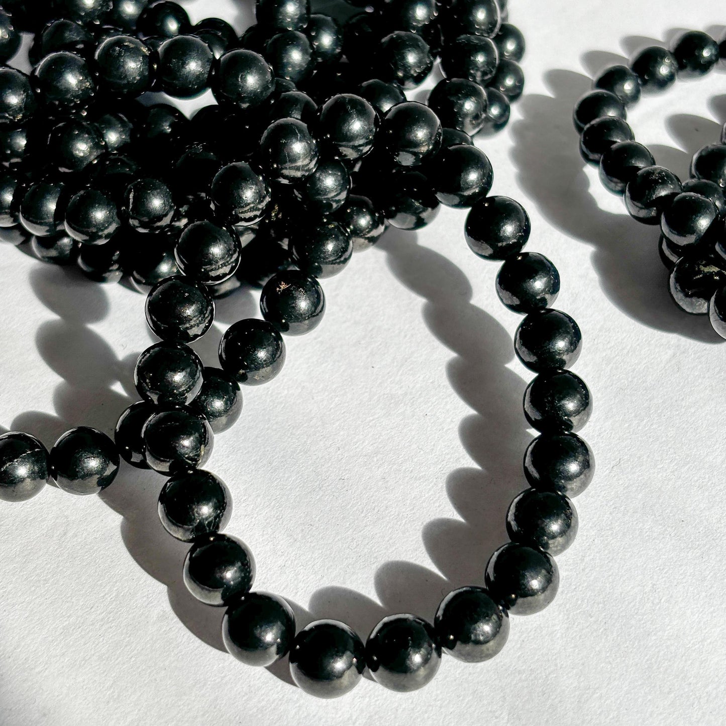 Shungite Crystal Stretch Bracelet