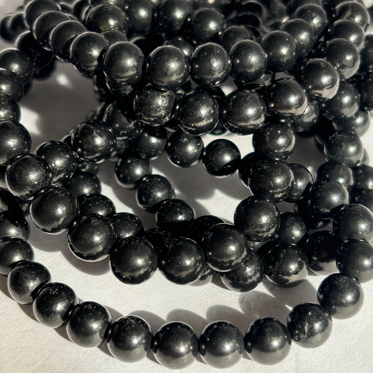Shungite Crystal Stretch Bracelet