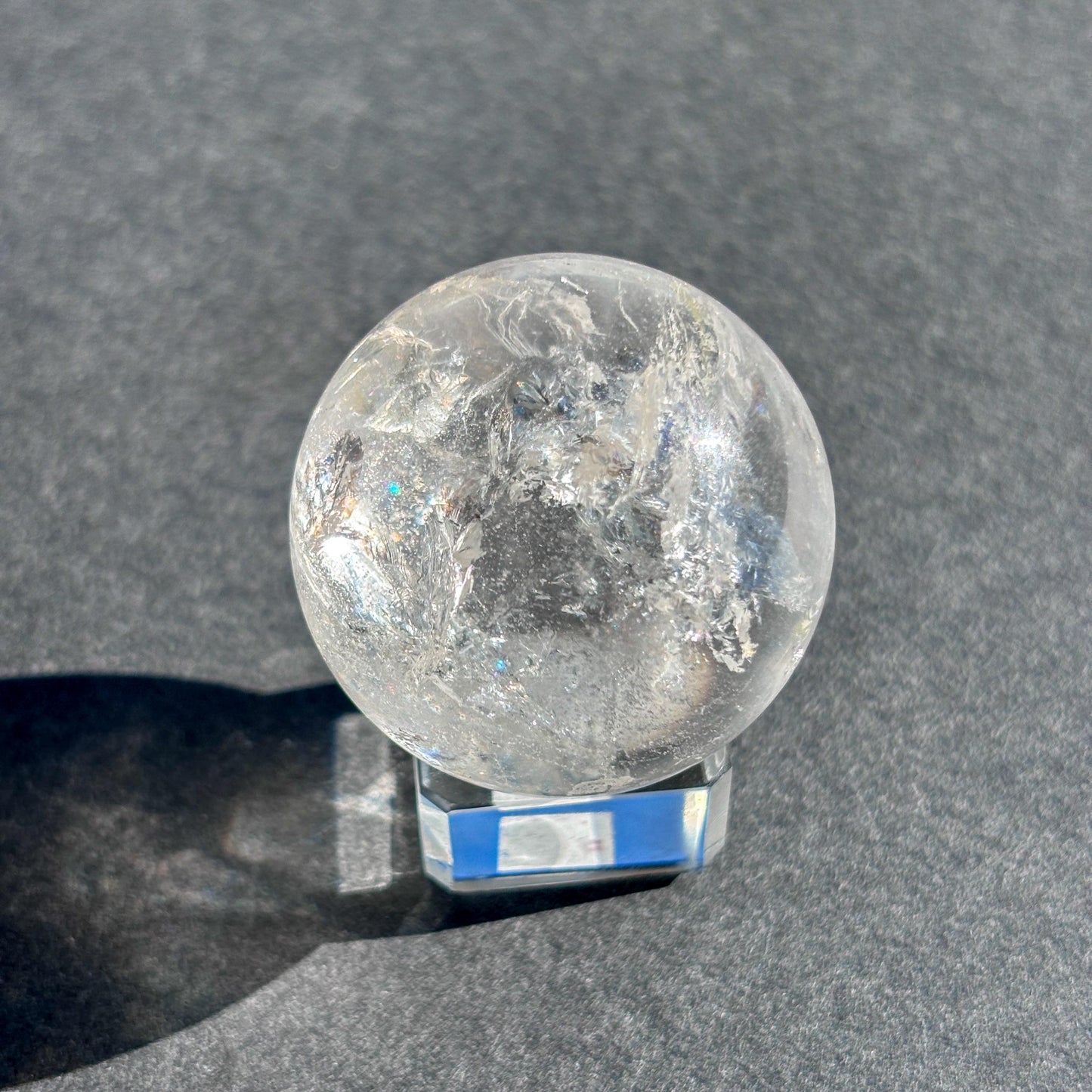Clear Quartz Crystal Sphere