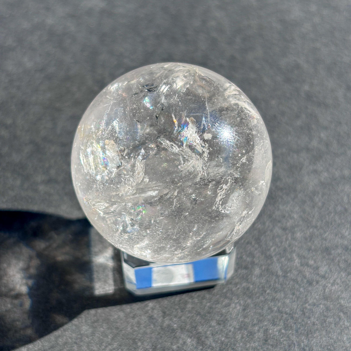 Clear Quartz Crystal Sphere