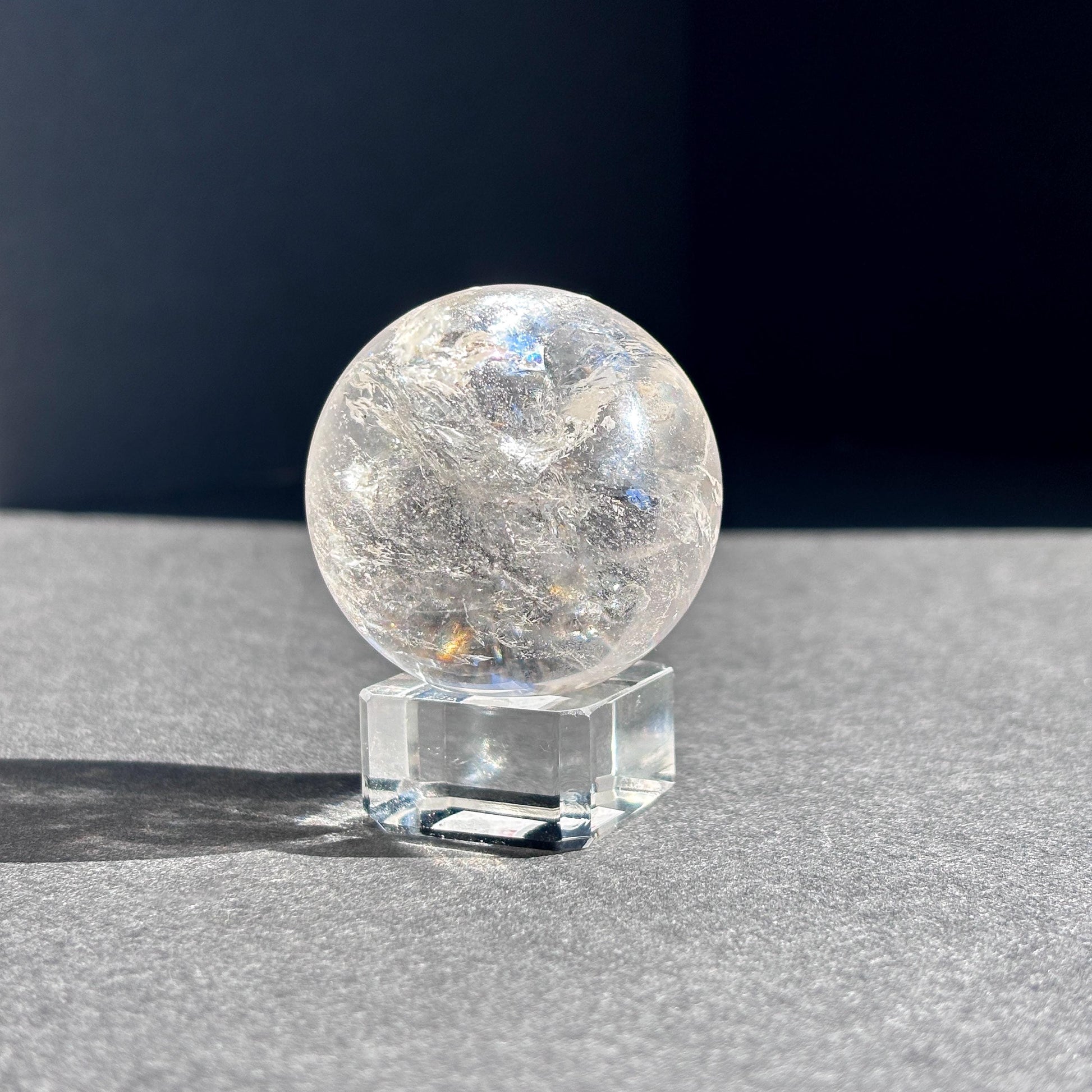 Clear Quartz Crystal Sphere