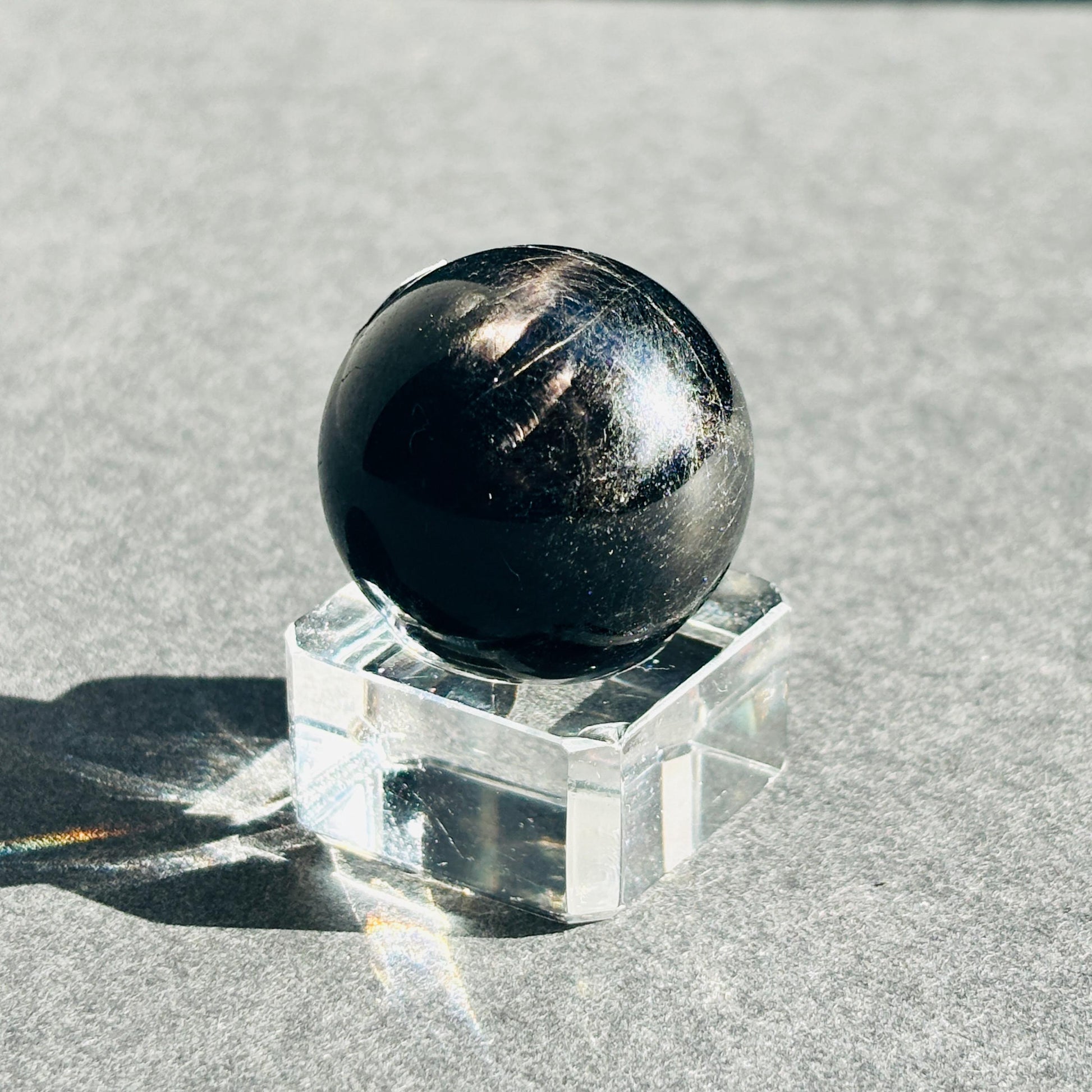 Hypersthene Crystal Sphere