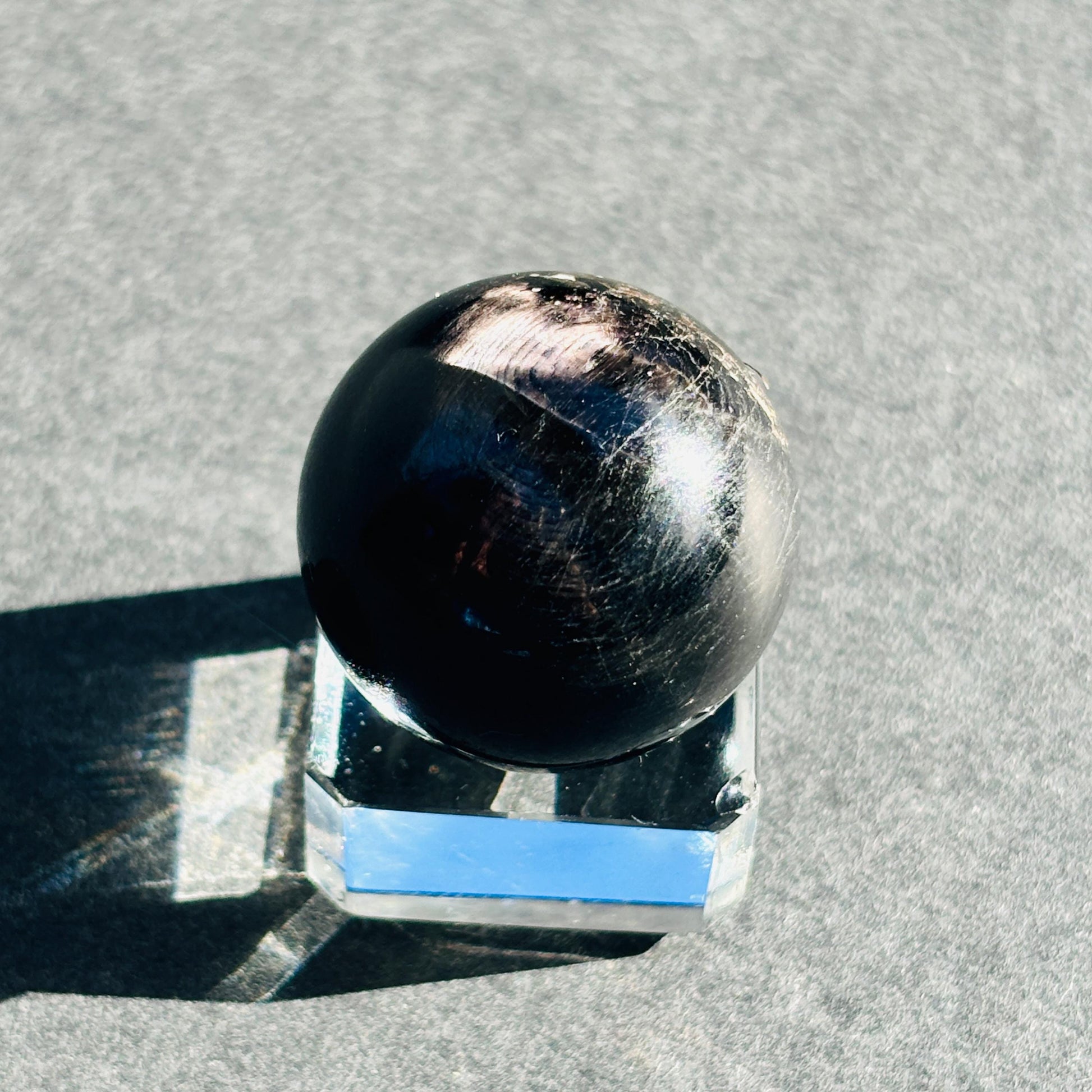 Hypersthene Crystal Sphere
