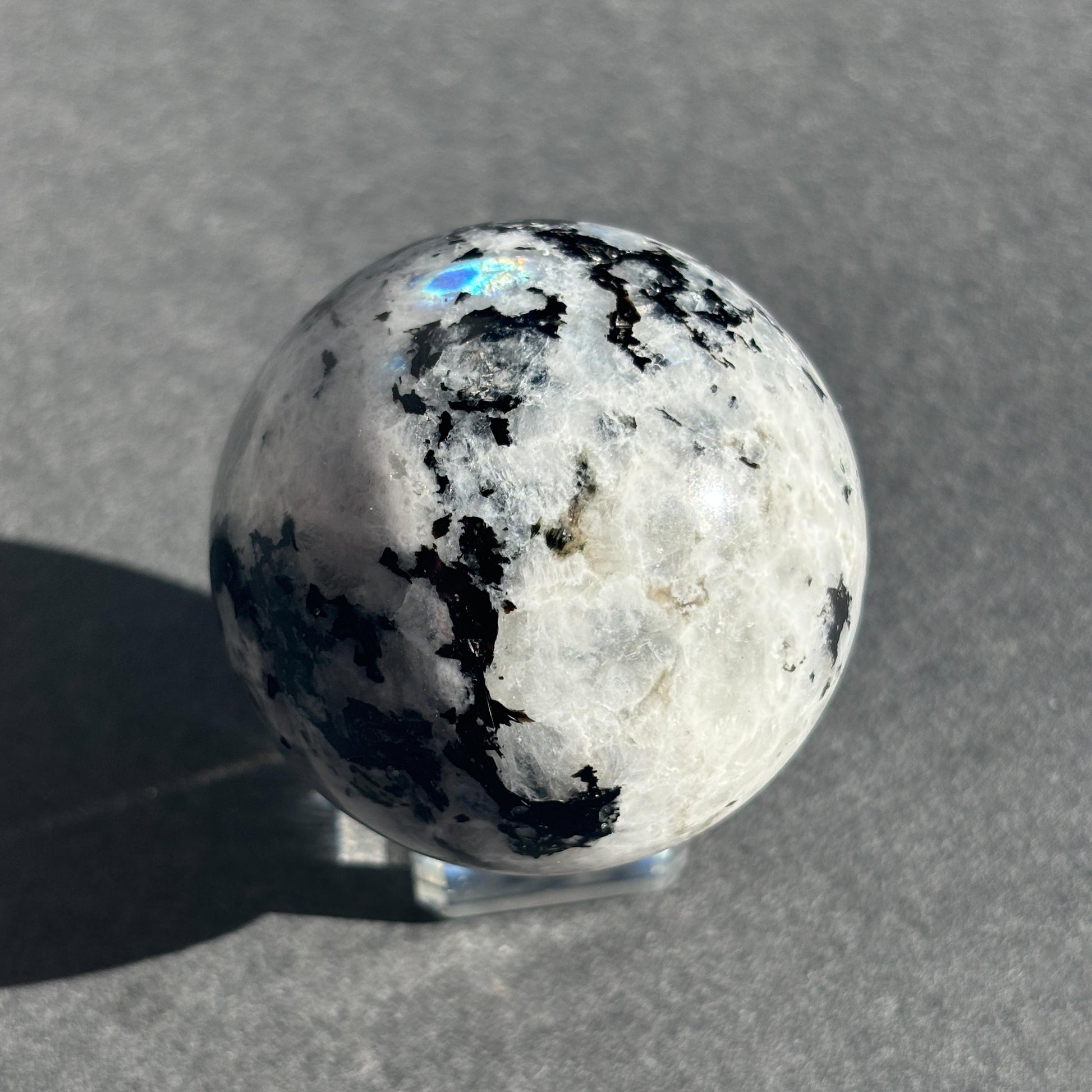 Rainbow Moonstone Crystal Sphere
