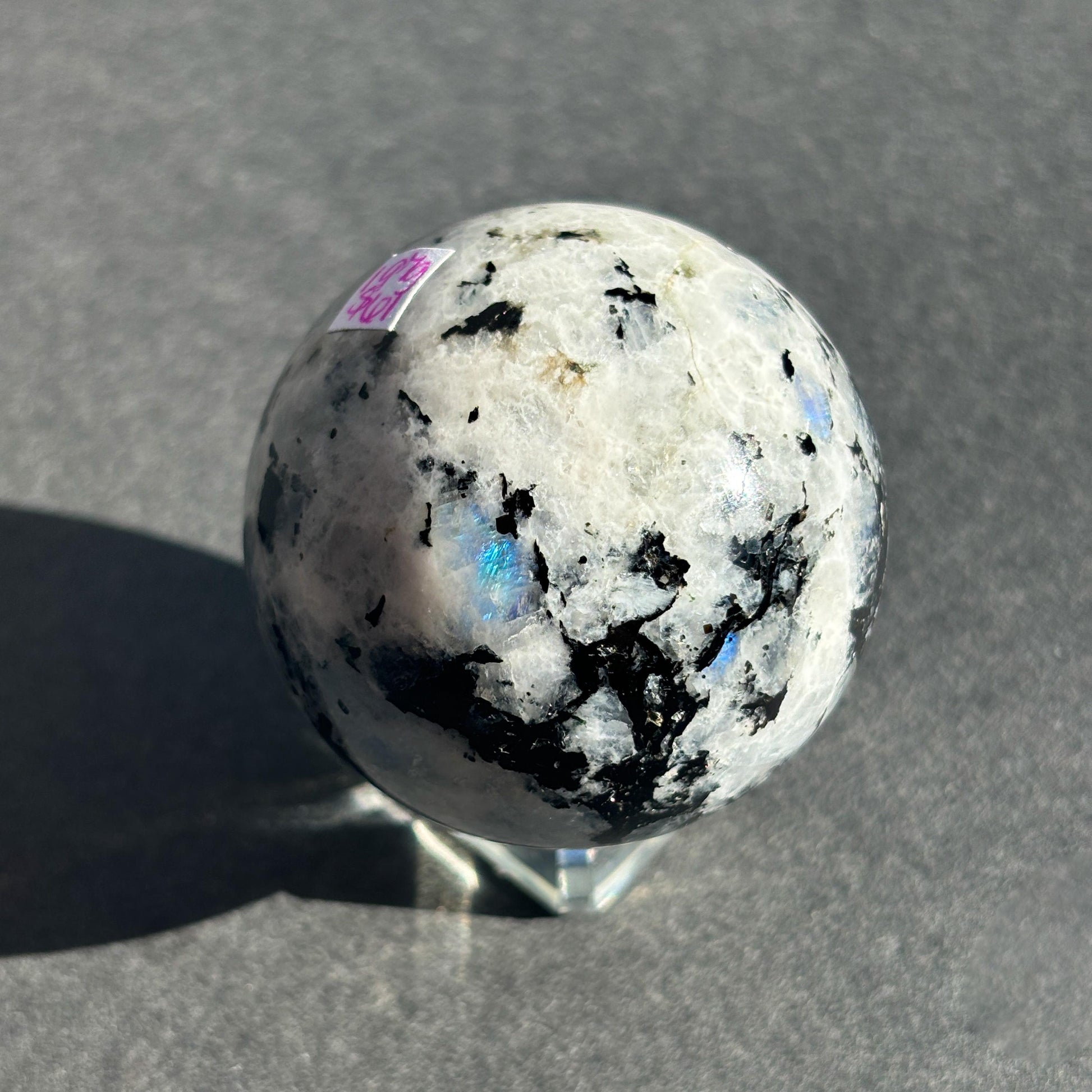 Rainbow Moonstone Crystal Sphere