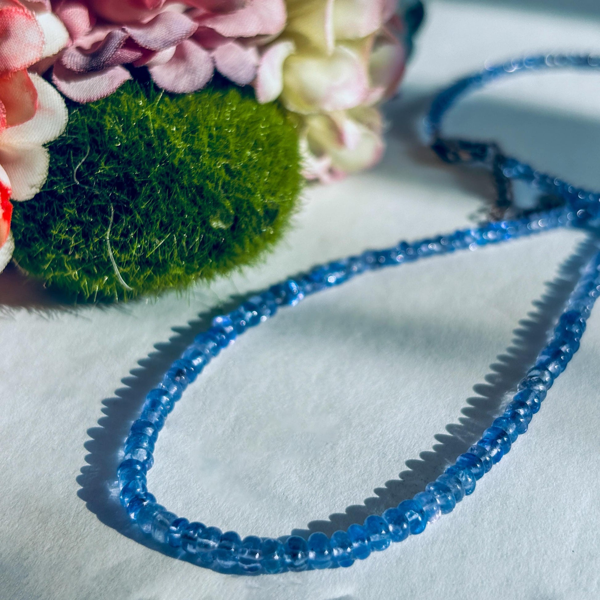 Tanzanite Sterling Silver Choker Necklace