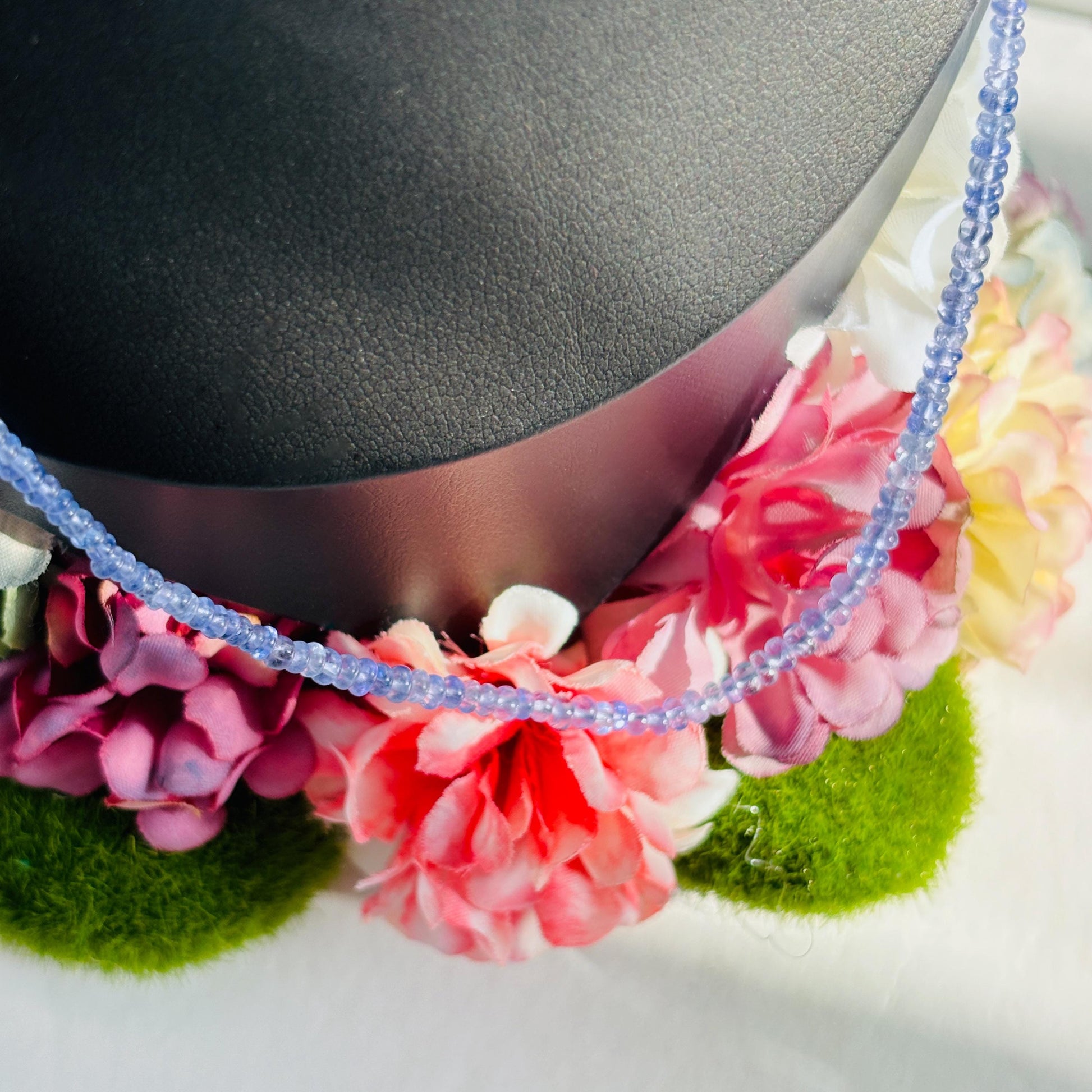 Tanzanite Sterling Silver Choker Necklace