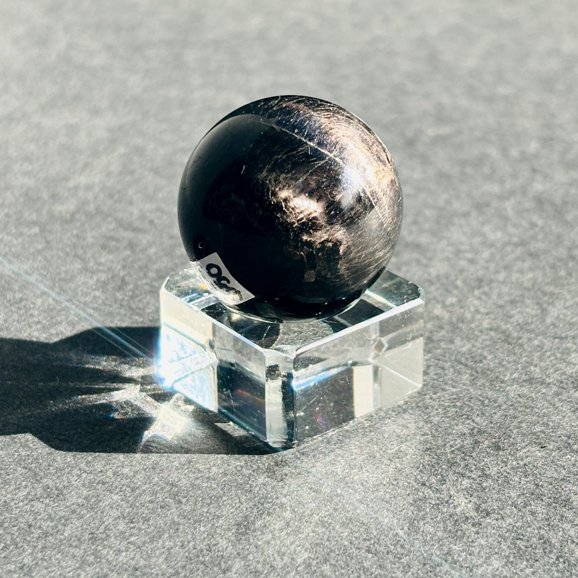 Hypersthene Crystal Sphere