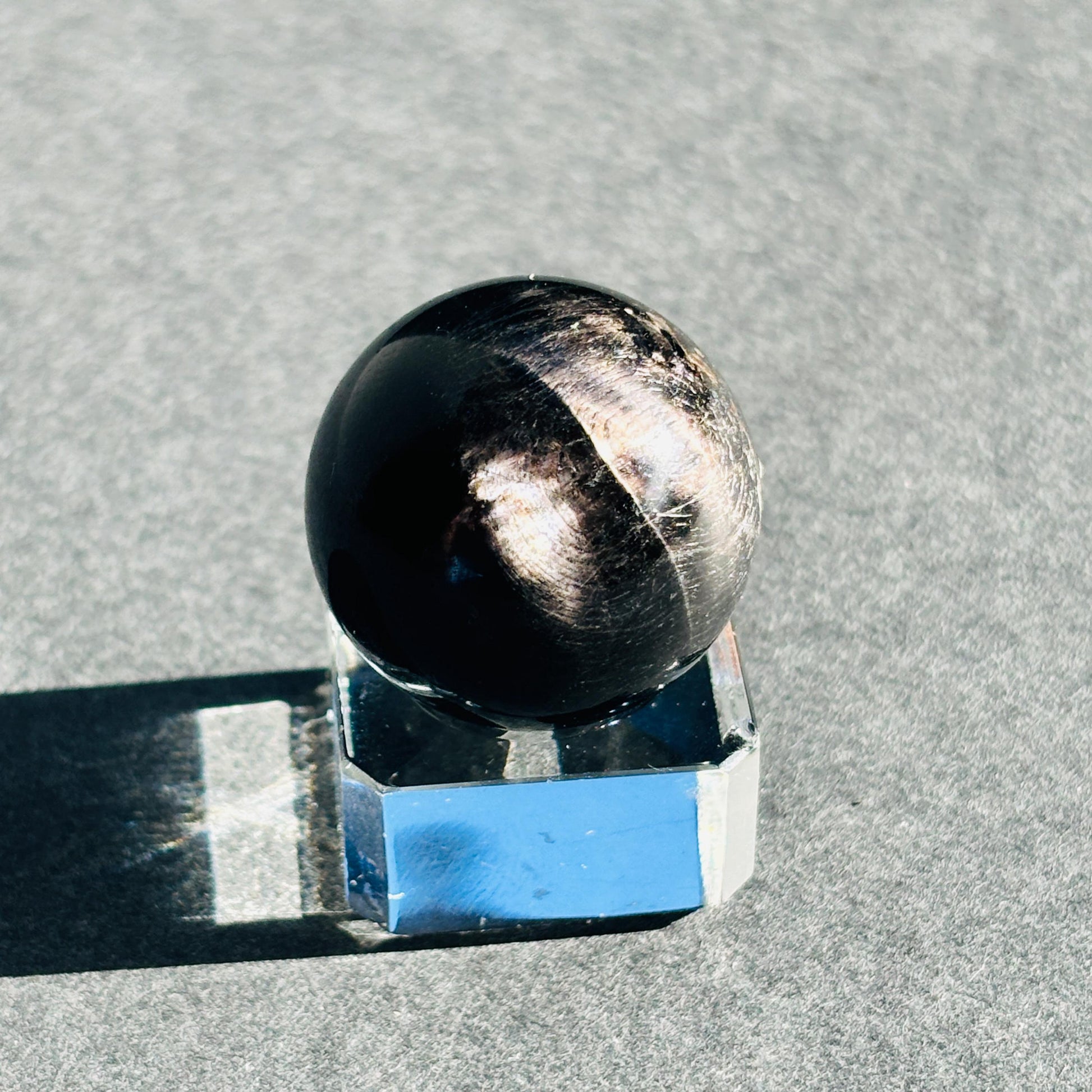Hypersthene Crystal Sphere