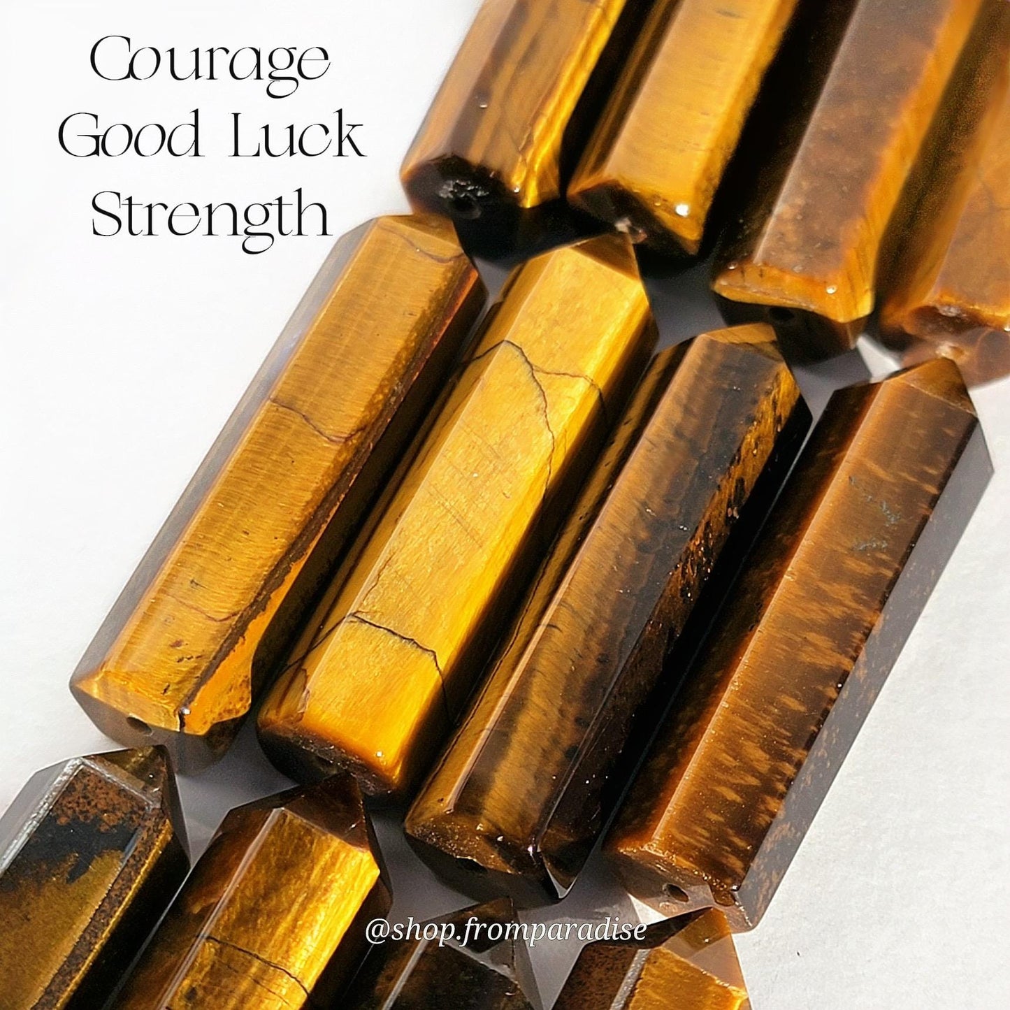 Tiger Eye Mini Crystal Tower