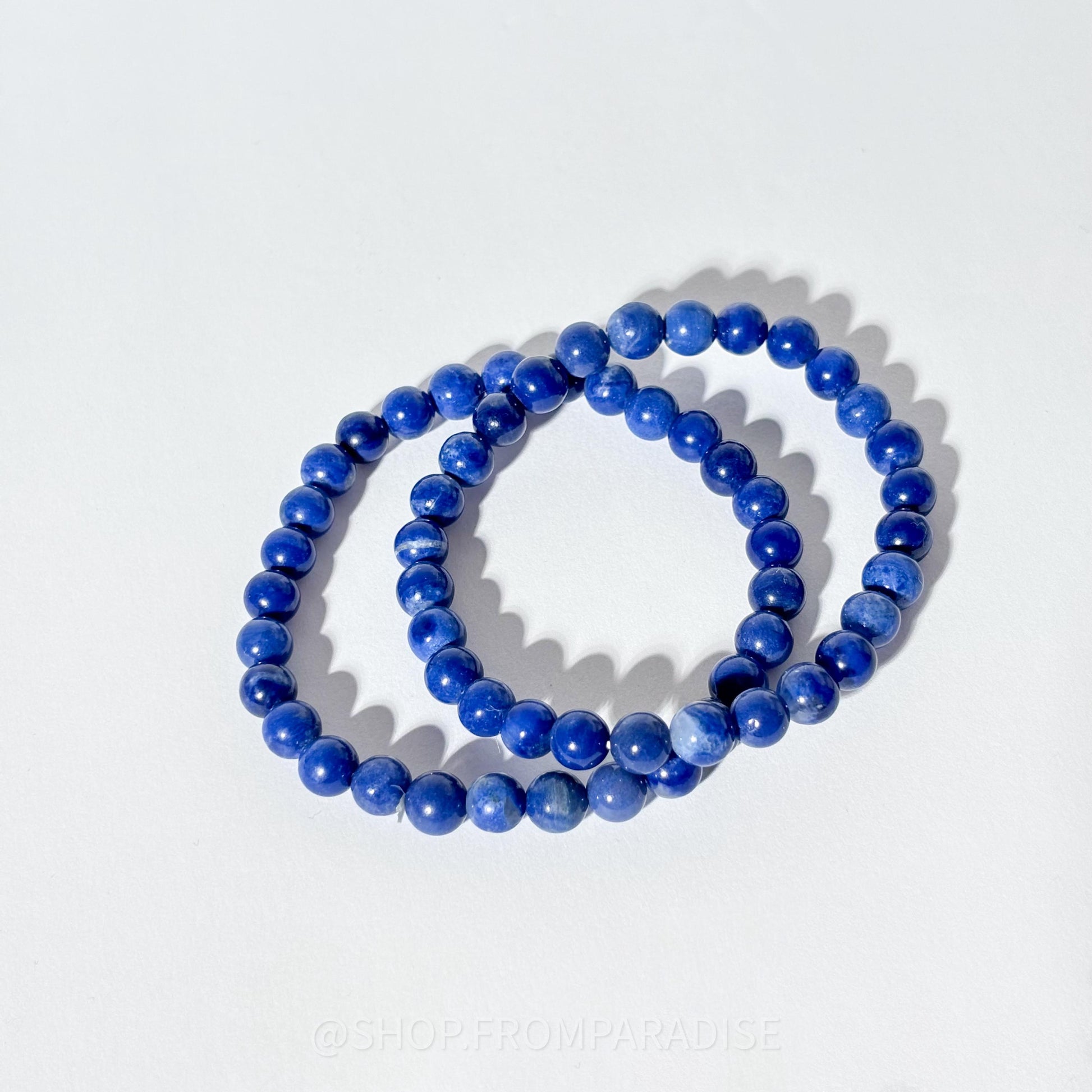 Dumortierite Crystal Bracelet
