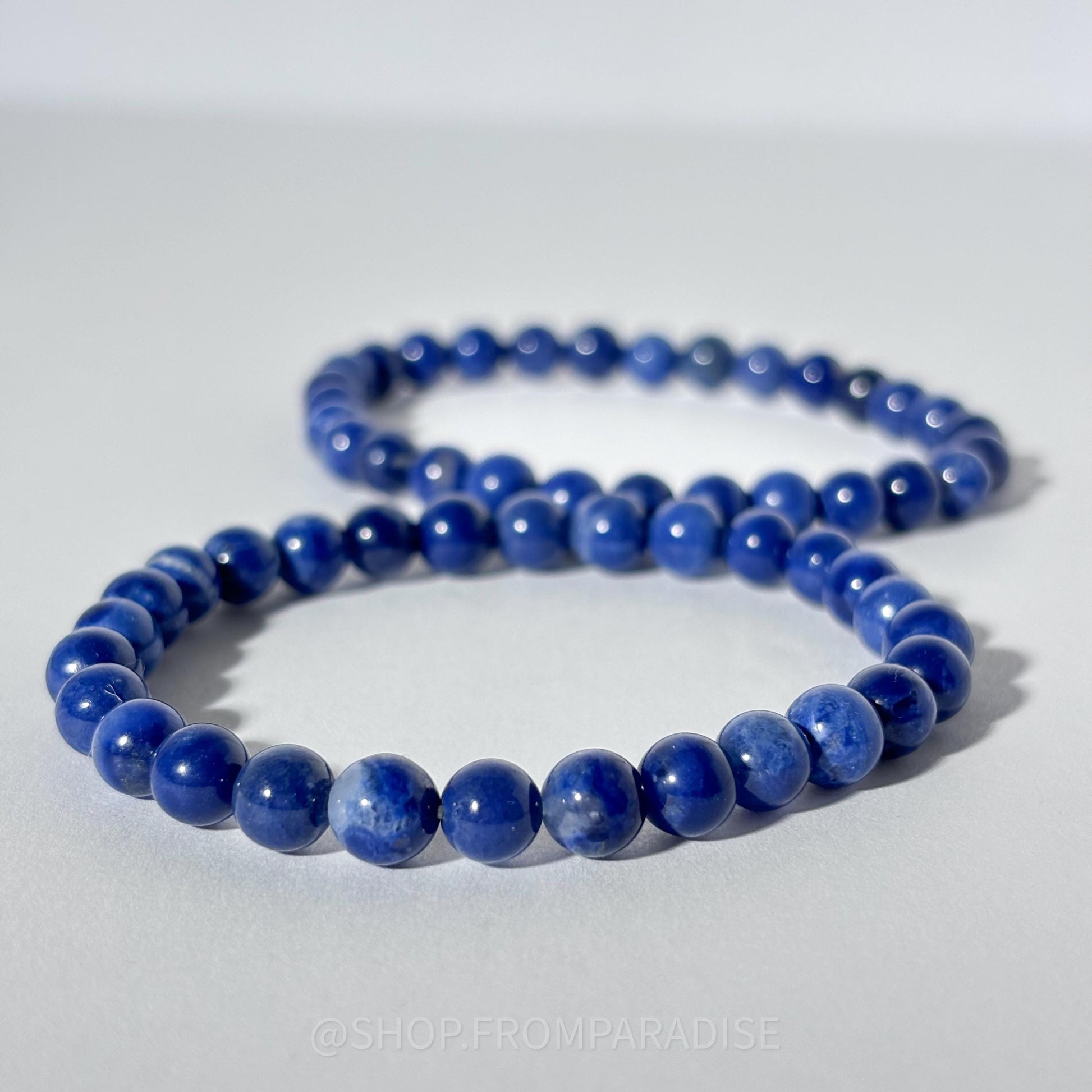 Dumortierite Crystal Bracelet