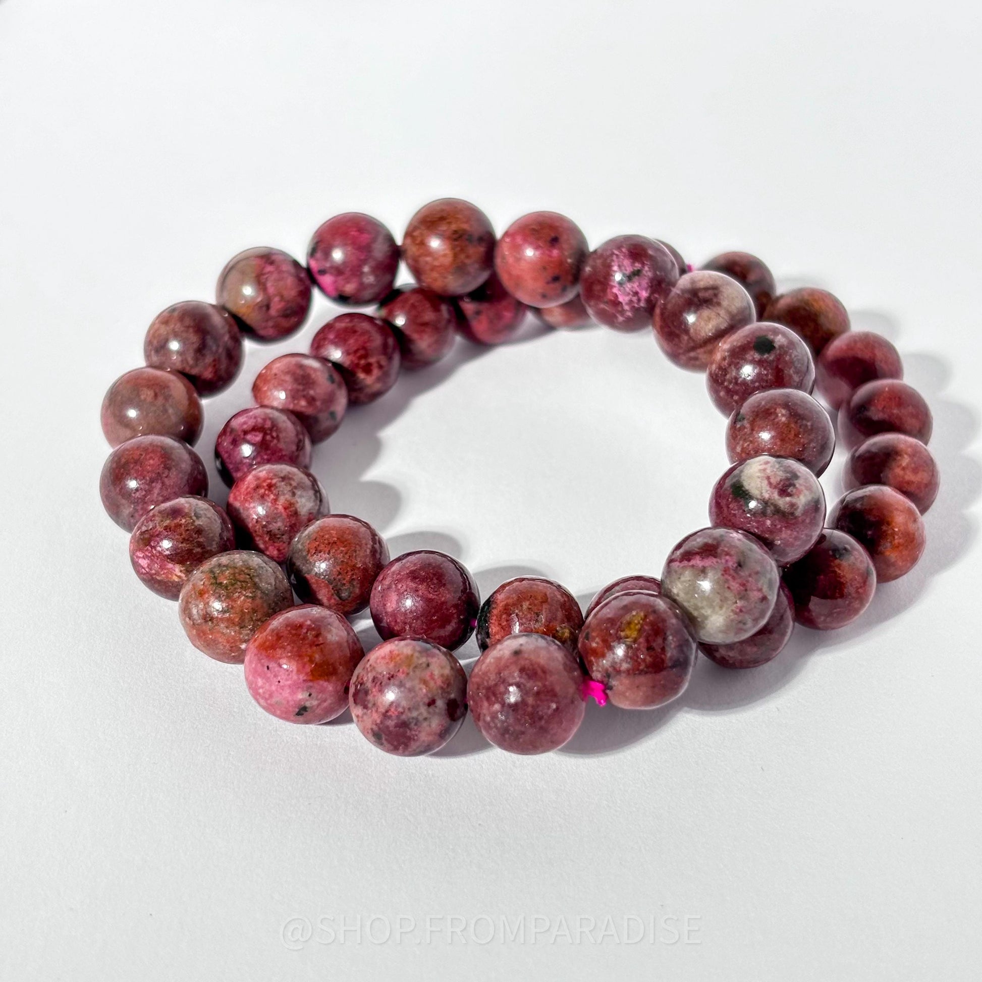 Cobalto Calcite Crystal Jewelry Bracelet