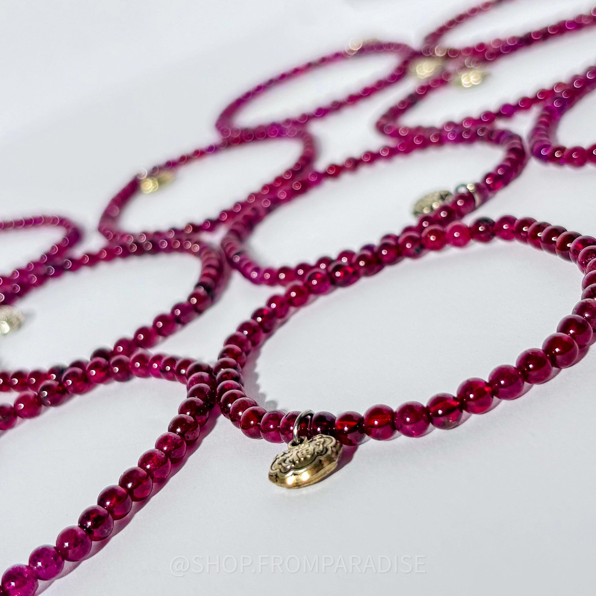 Purple Garnet Bracelet