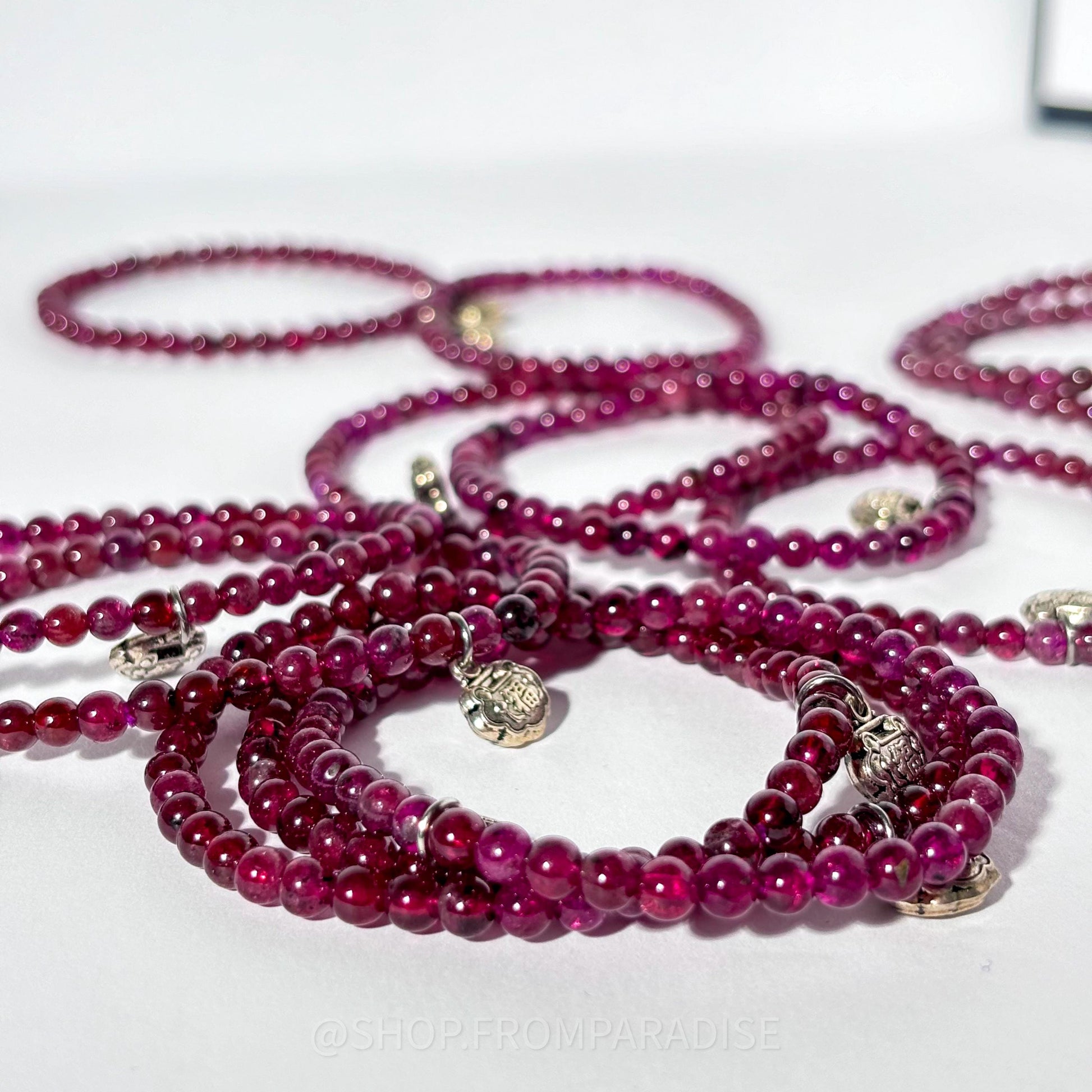 Purple Garnet Bracelet
