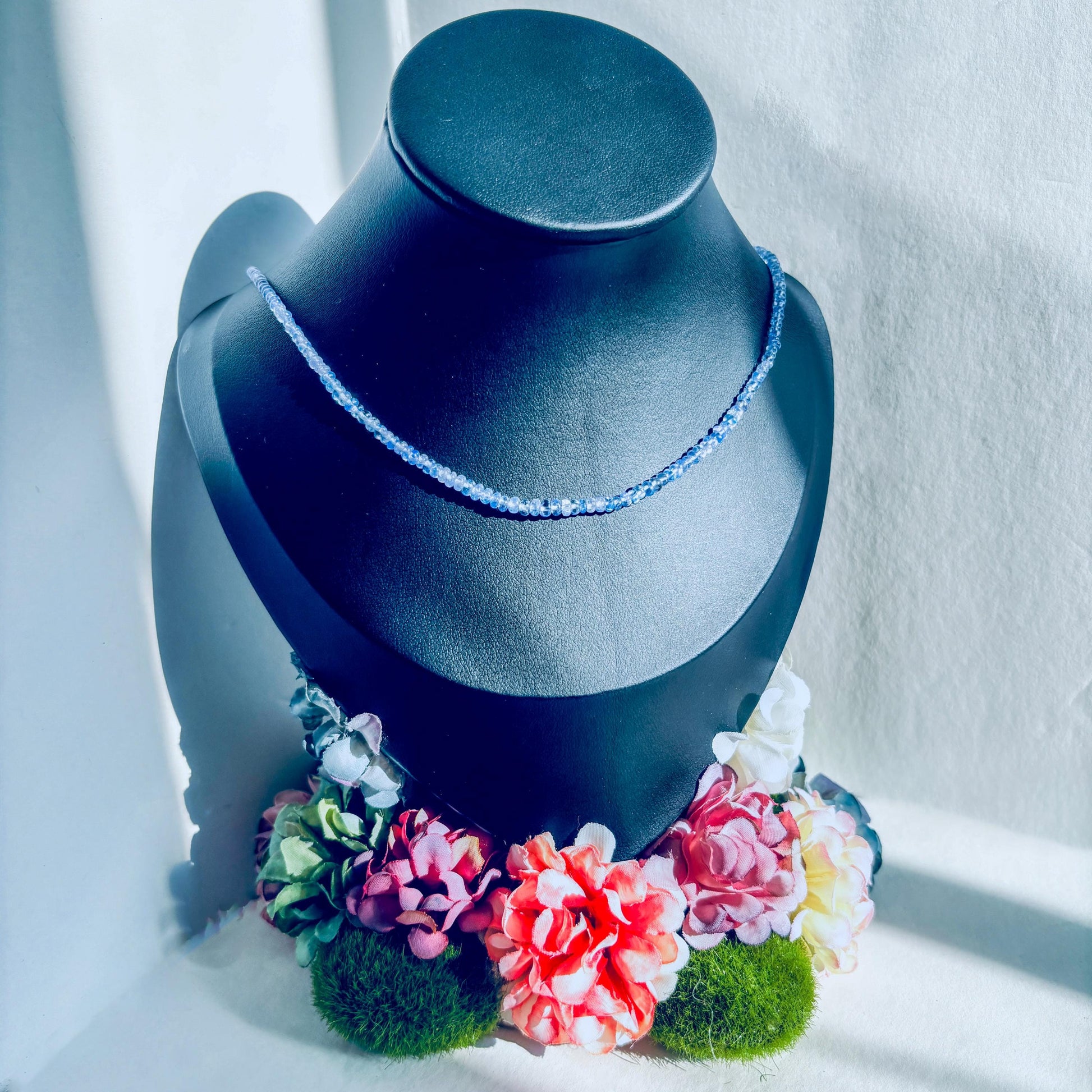 Tanzanite Sterling Silver Choker Necklace